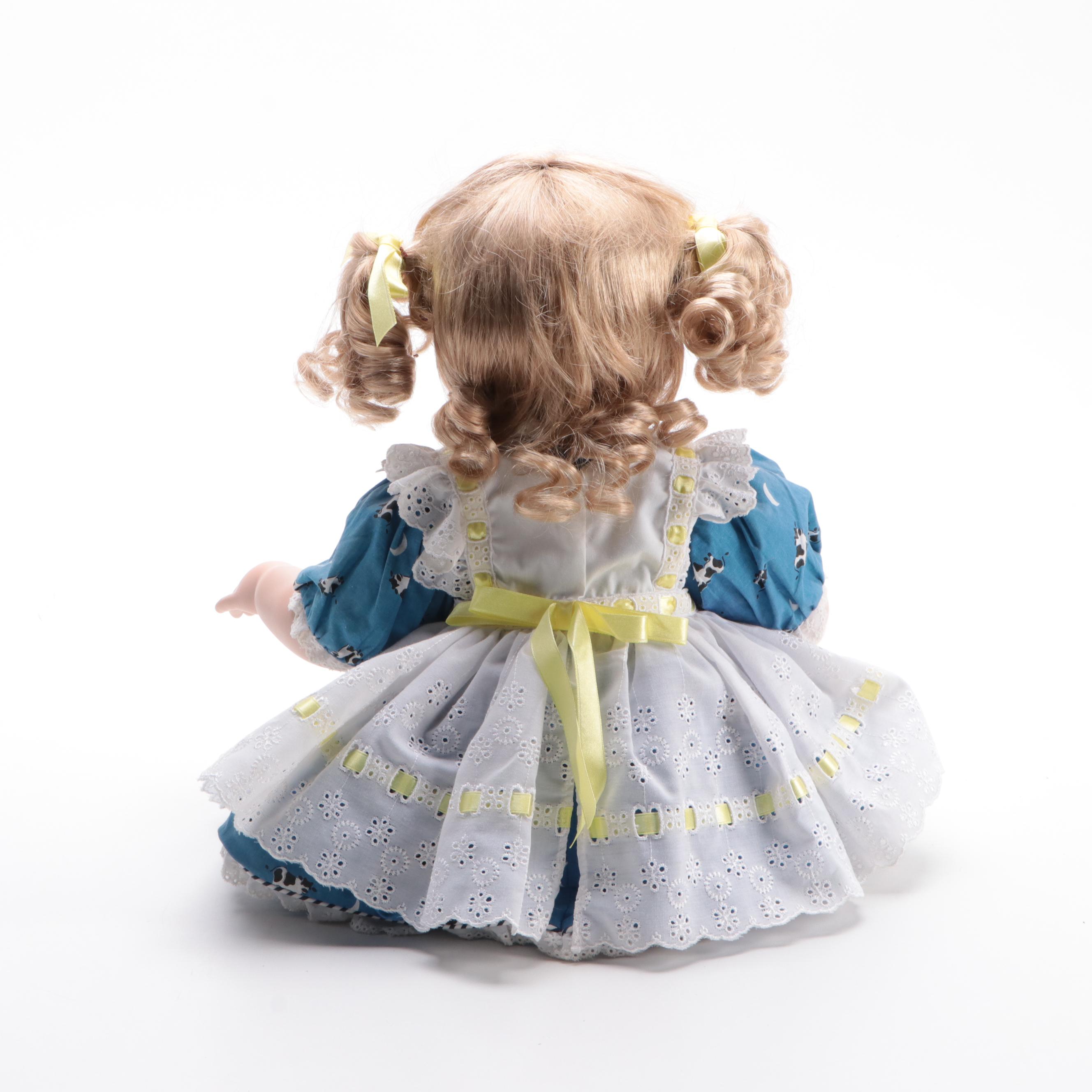 Marie Osmond "Got Milk?" Porcelain Doll, 2003