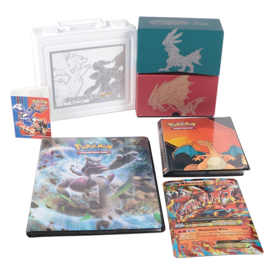 Collection of Pokémon Trading Cards, Binders and Boxes, 2010s