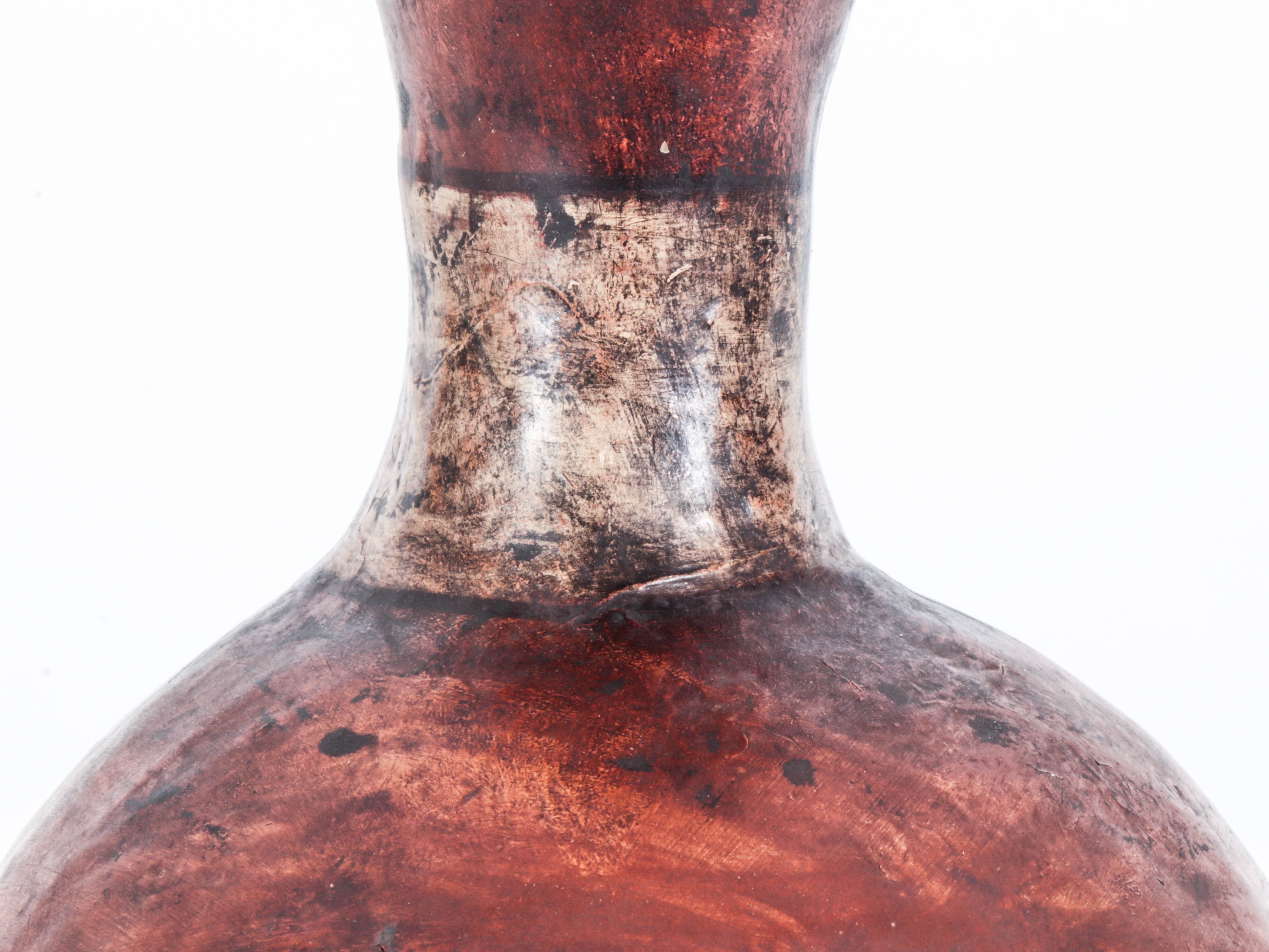 Incan Pigmented Clay Urpu, circa 1400-1500