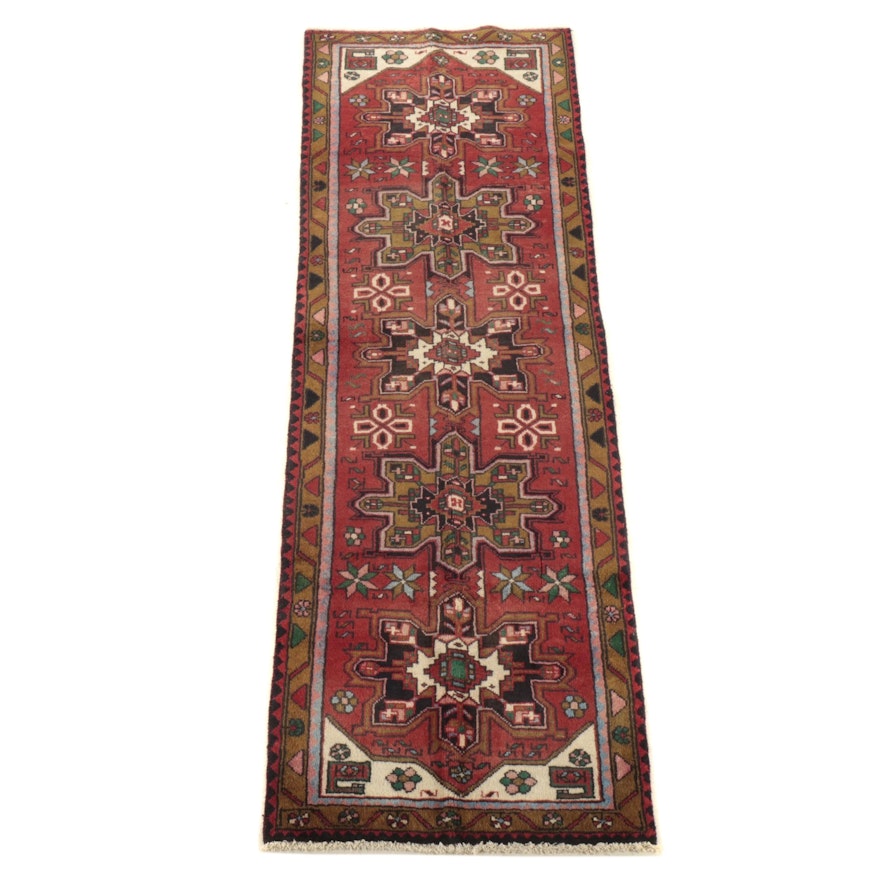 3'1 x 10'4 Hand-Knotted Persian Lamberan Carpet Runner