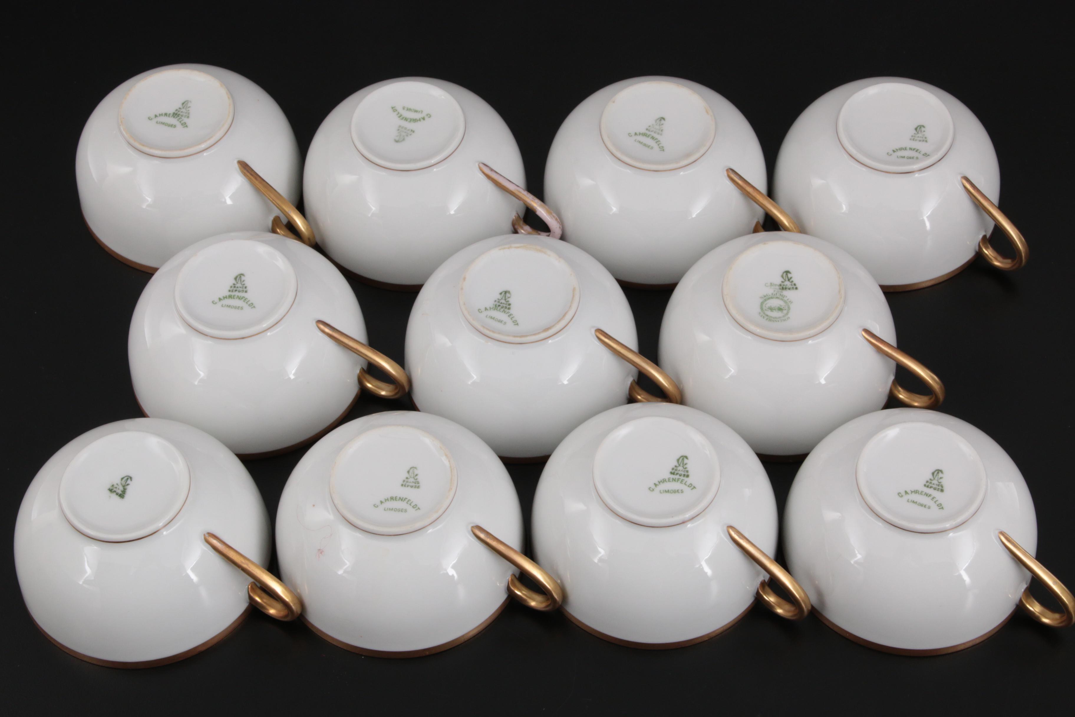 Charles Ahrenfeldt Limoges Porcelain Dinnerware