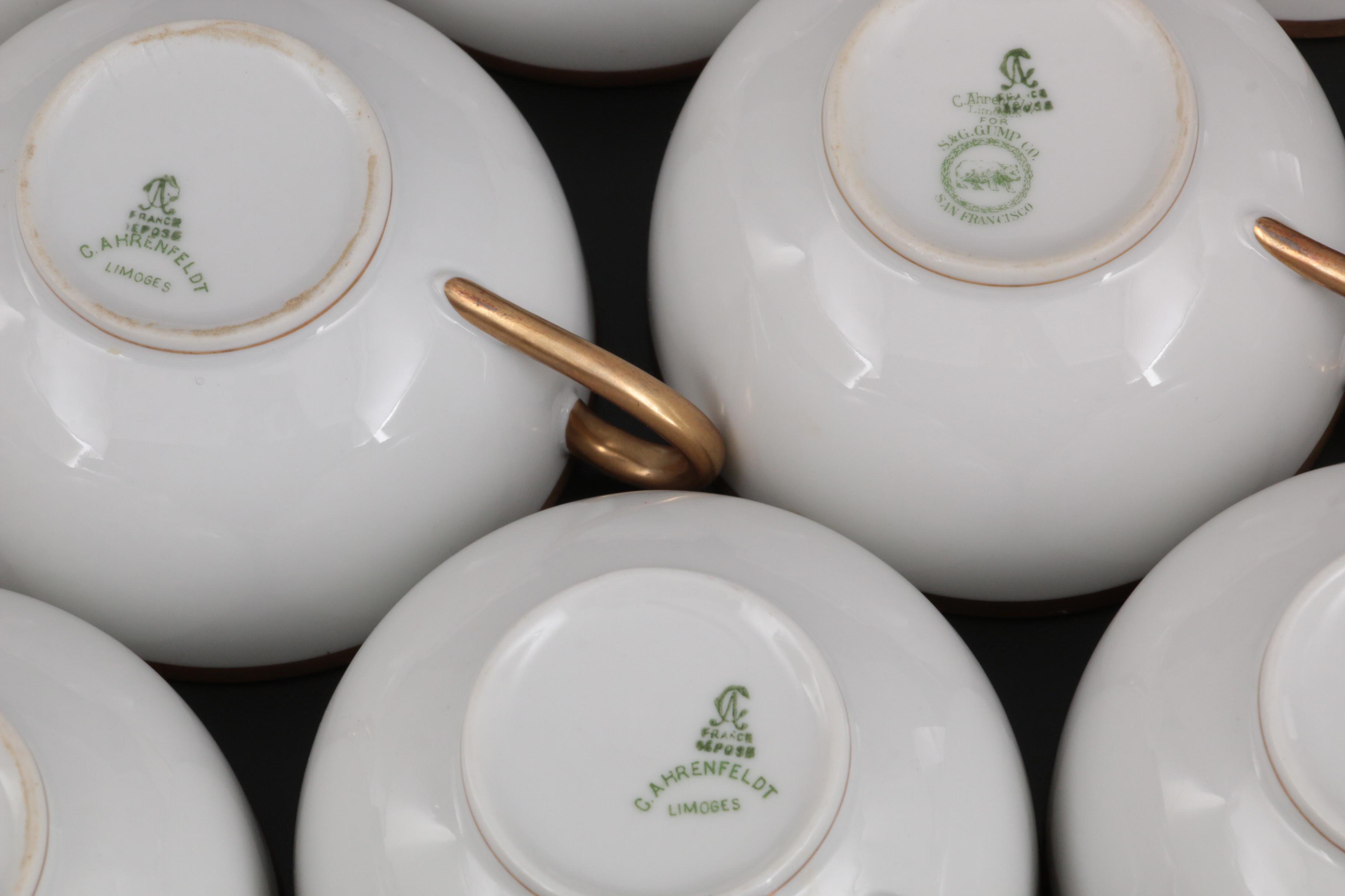 Charles Ahrenfeldt Limoges Porcelain Dinnerware