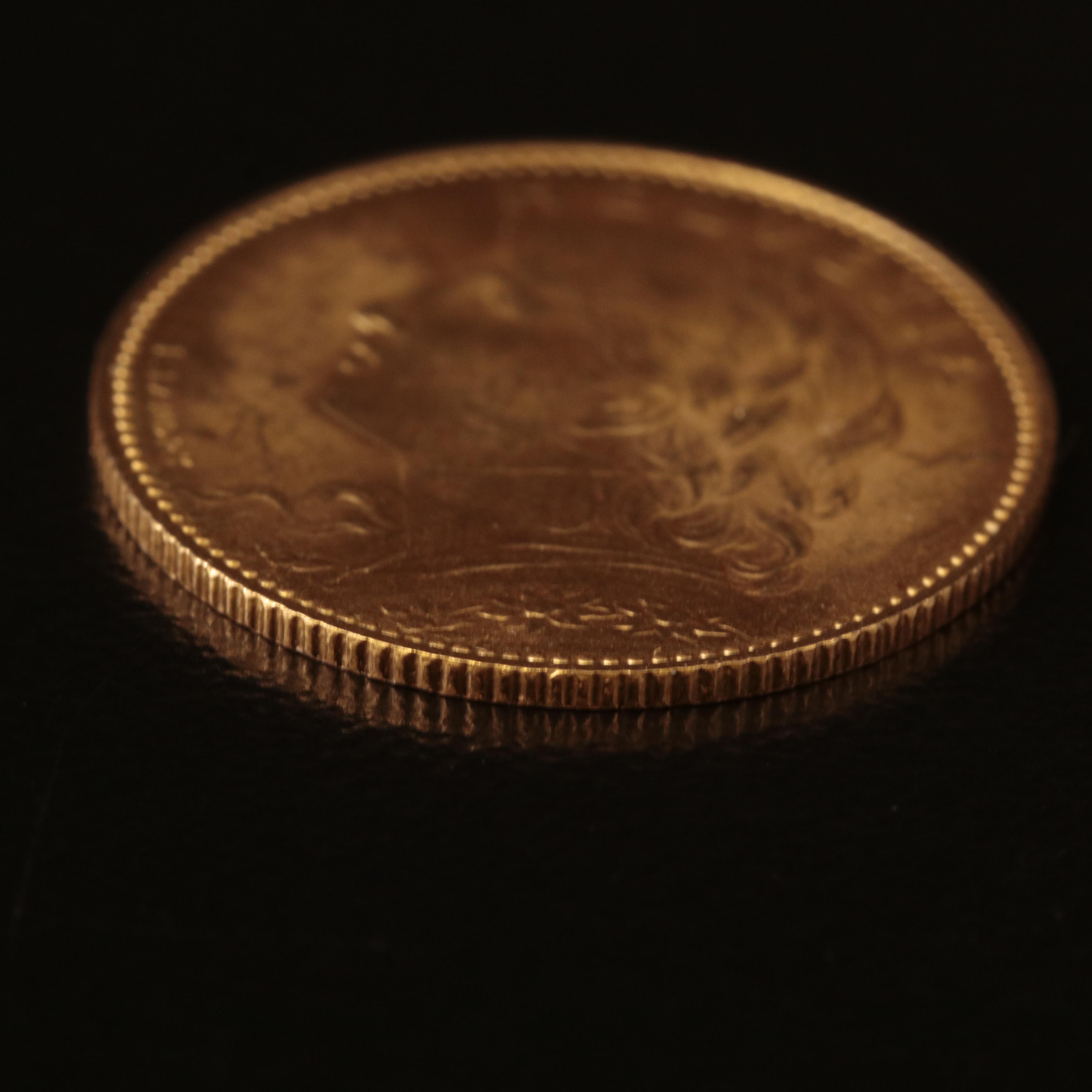 1922 B Swiss Ten Francs Gold Coin