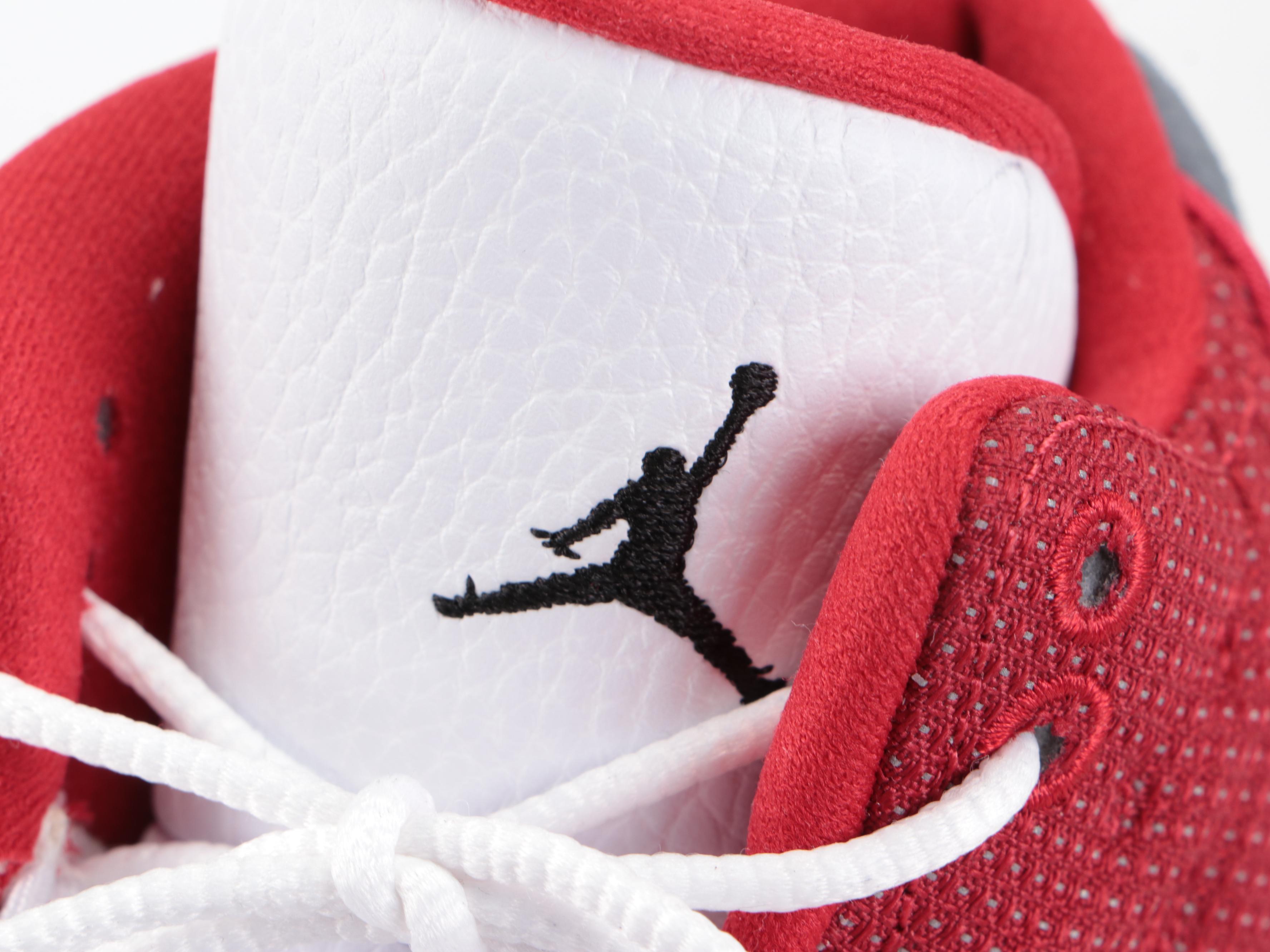 Kids' Air Jordan 13 Retro Gym Red Flint Grey Basketball Sneakers with Box