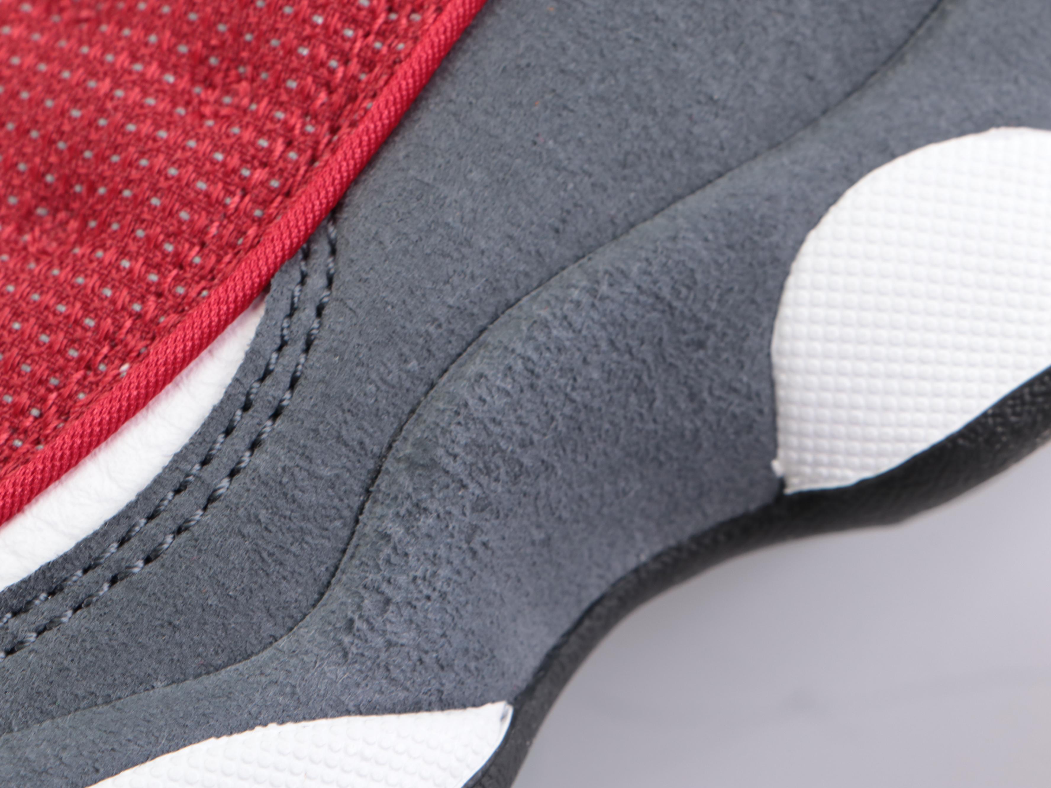 Kids' Air Jordan 13 Retro Gym Red Flint Grey Basketball Sneakers with Box