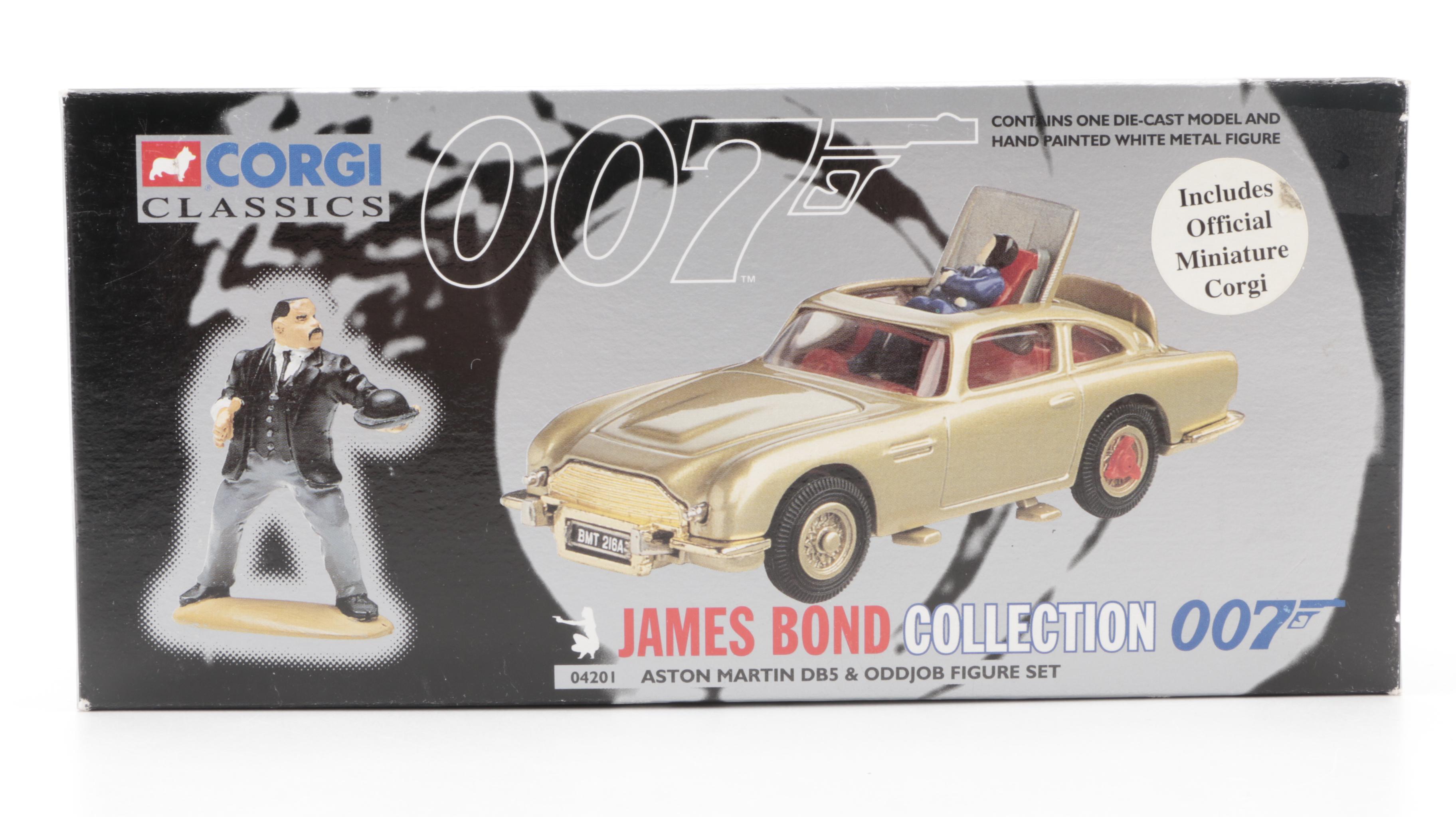 James Bond Collection Aston Martin and Lotus by Corgi, 1990s