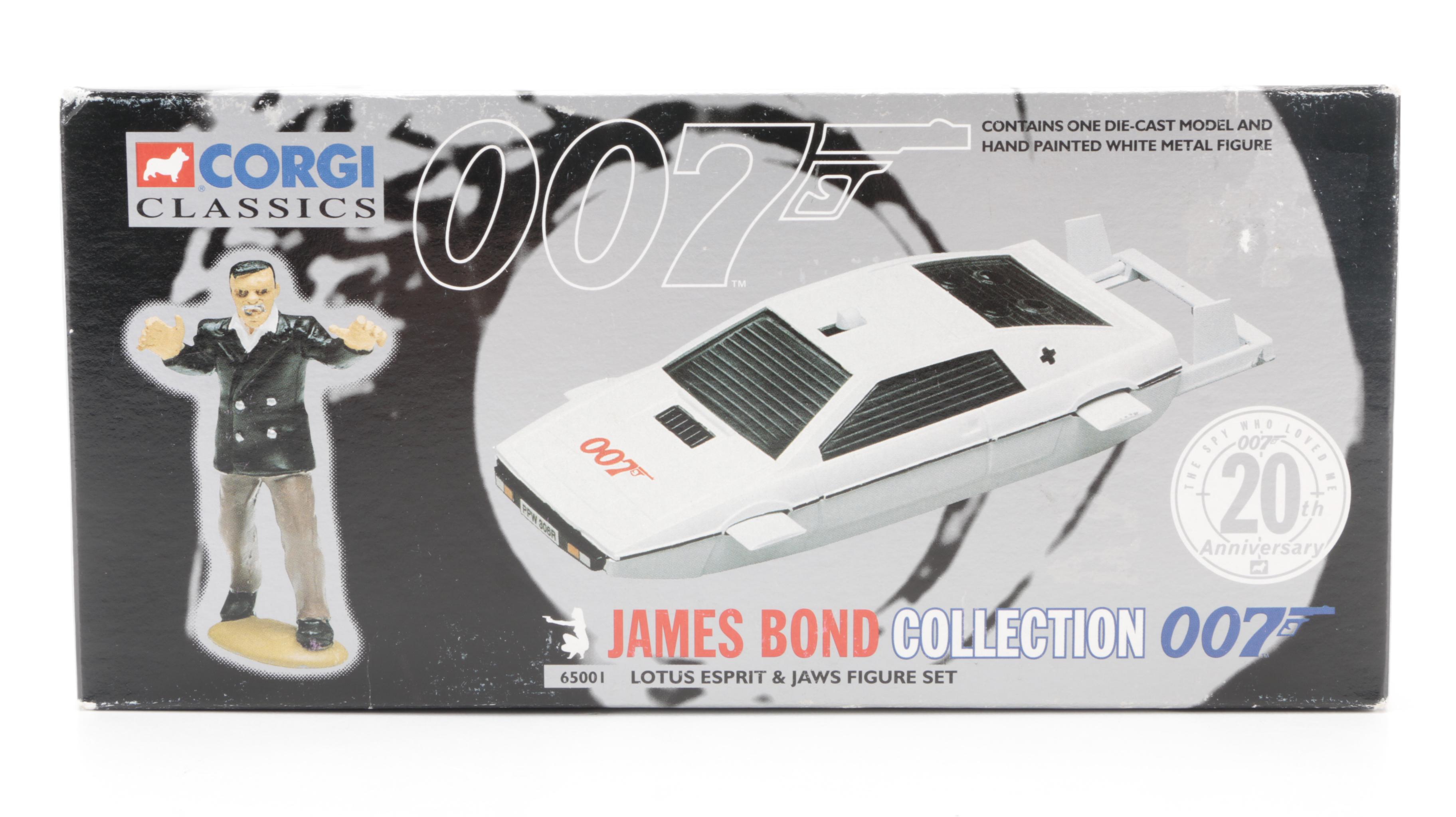 James Bond Collection Aston Martin and Lotus by Corgi, 1990s
