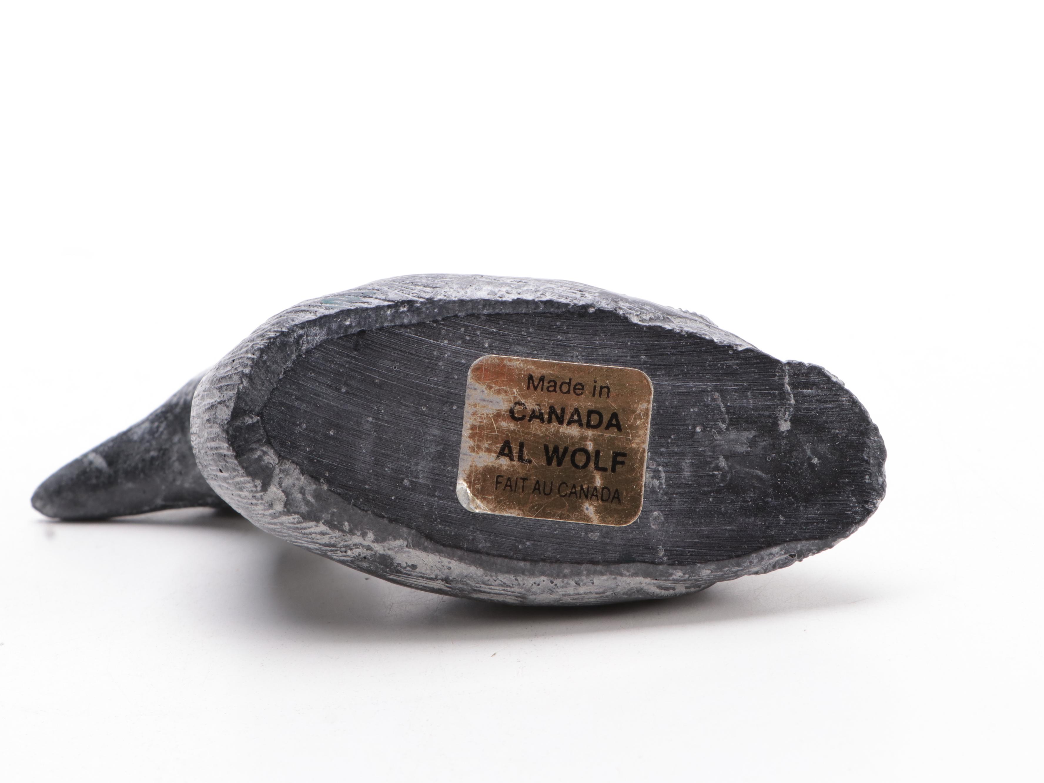 Inuit Carved Soapstone Animals with Other Carved Stone Figurines