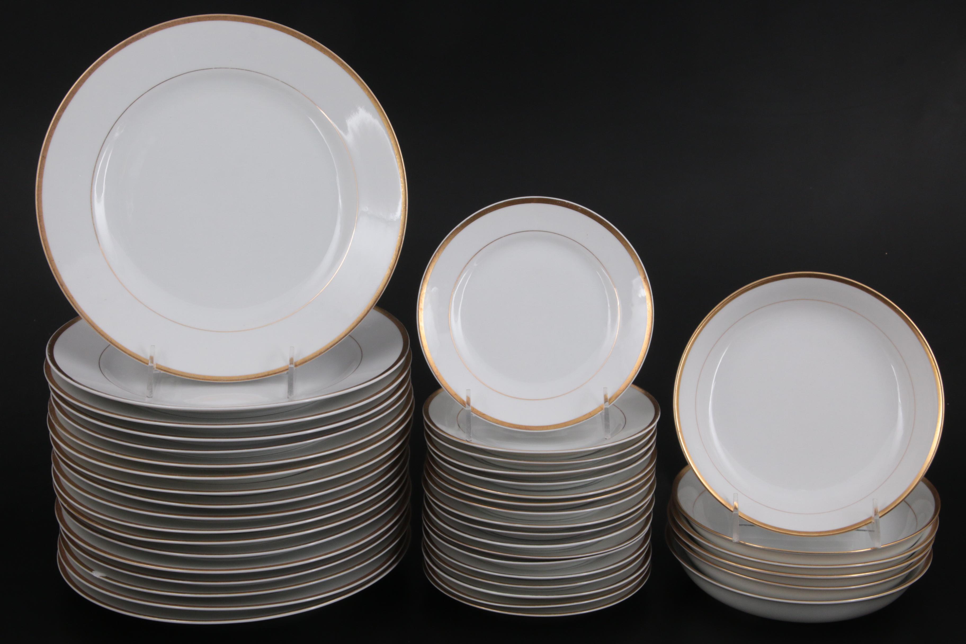 Noritake "The Mikado" Porcelain Dinnerware and Other Serving Dishes