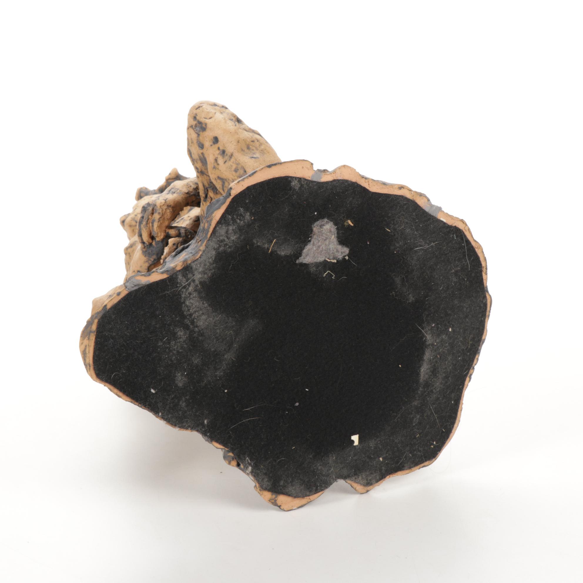 Patricia Pillitteri Ceramic Sculpture of Seated Female Nude