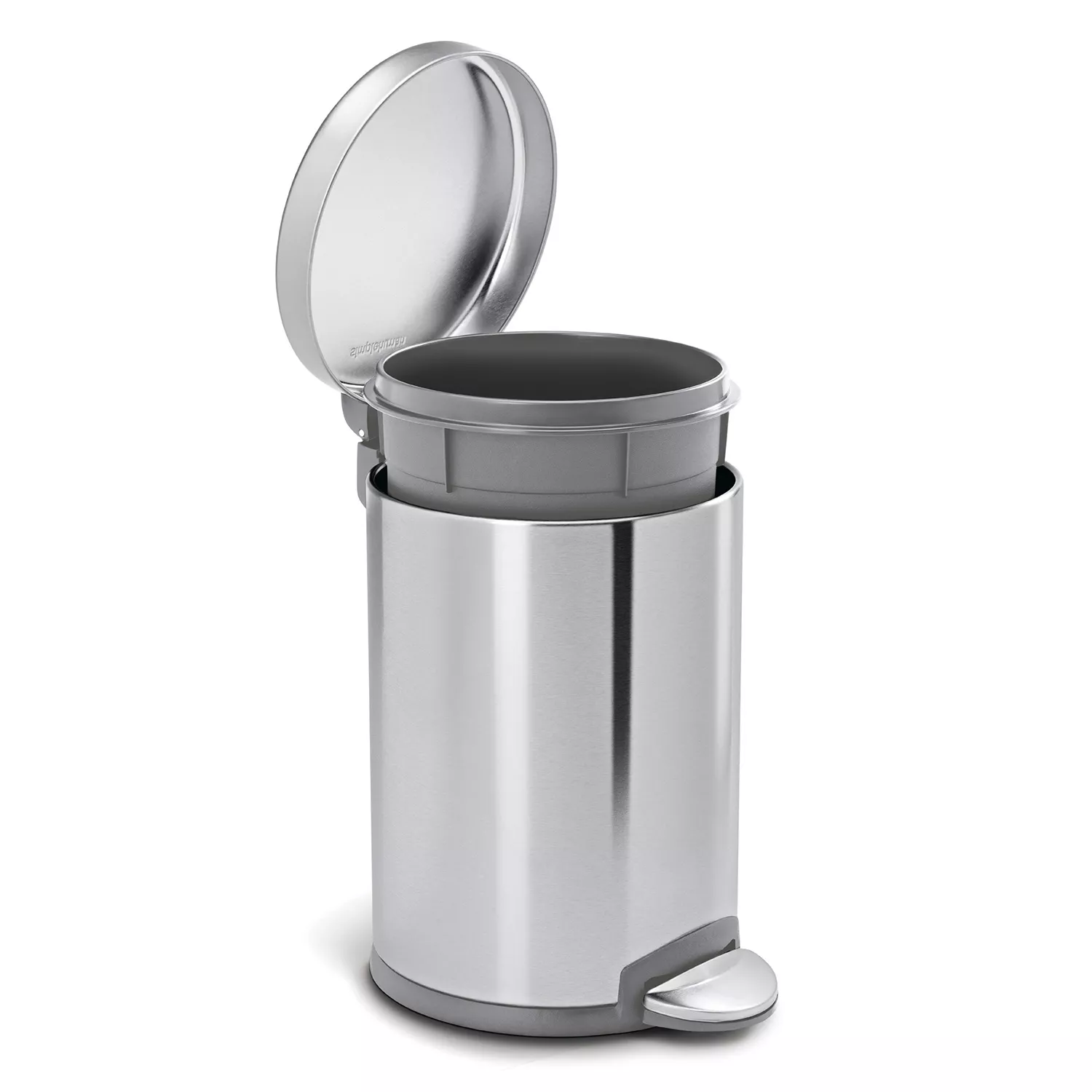 Simplehuman 16 Gallon Stainless Steel Step Trash Can