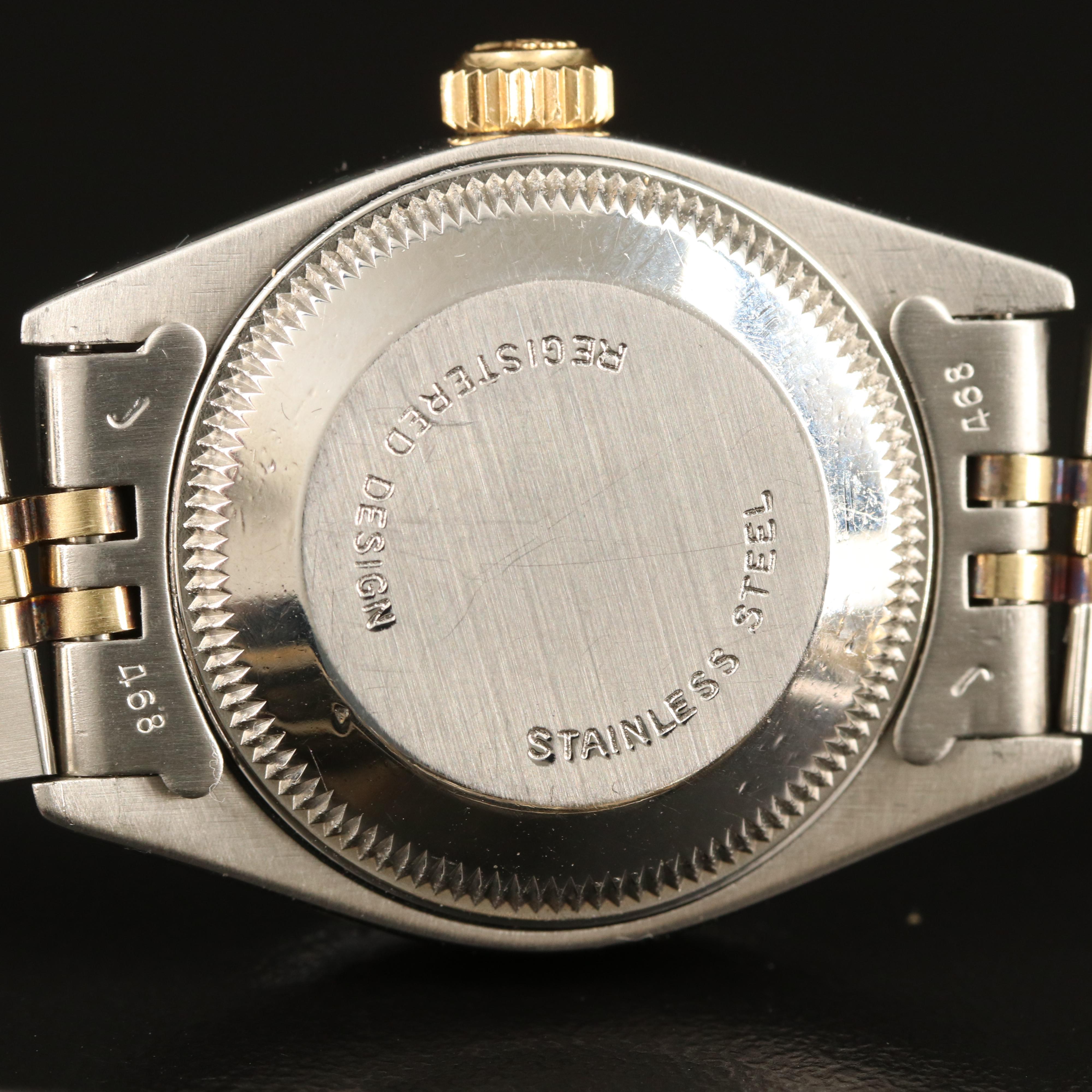 1980 Rolex Datejust 18K and Stainless Steel Watch