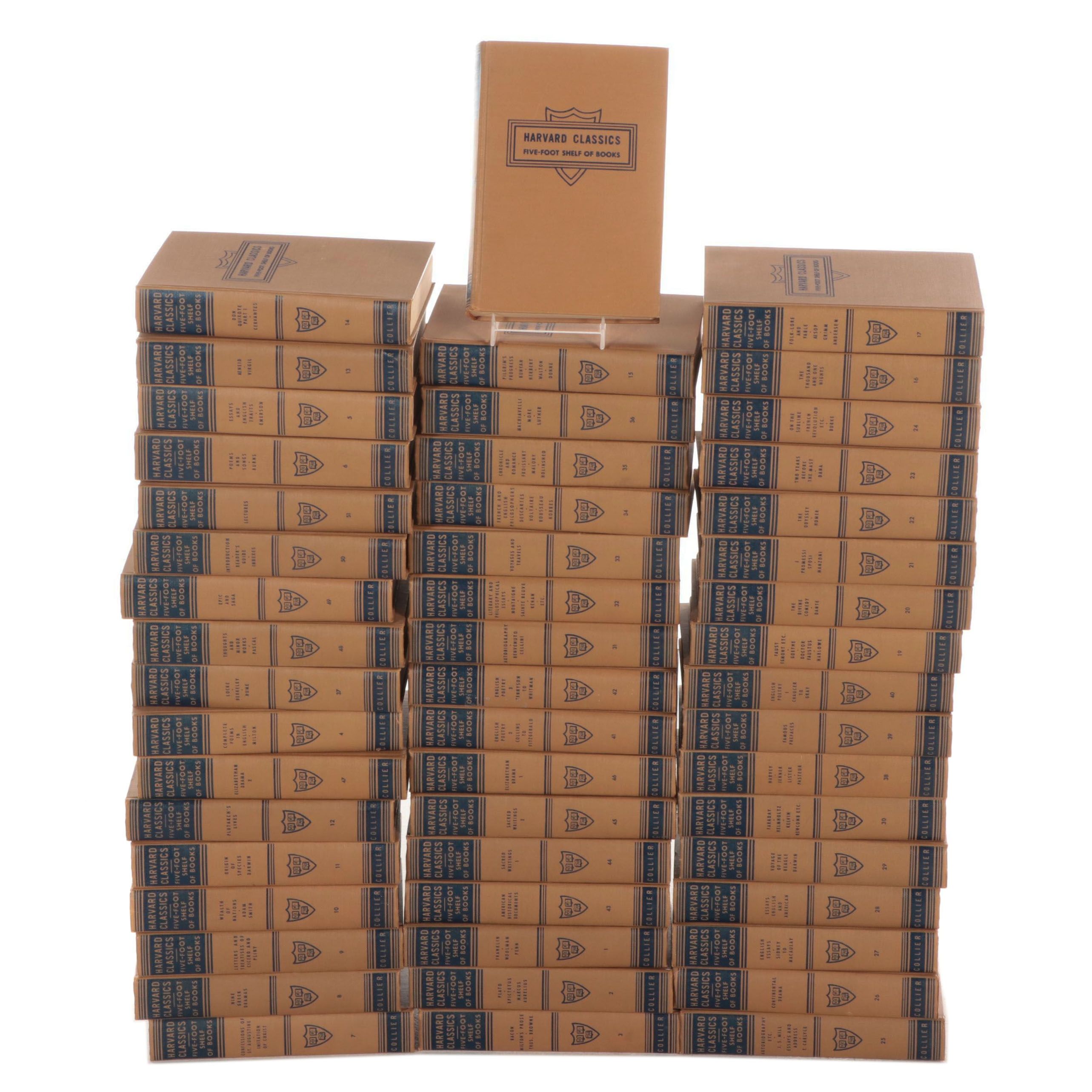 Complete "The Harvard Classics" Edited by Charles Eliot, 1930s