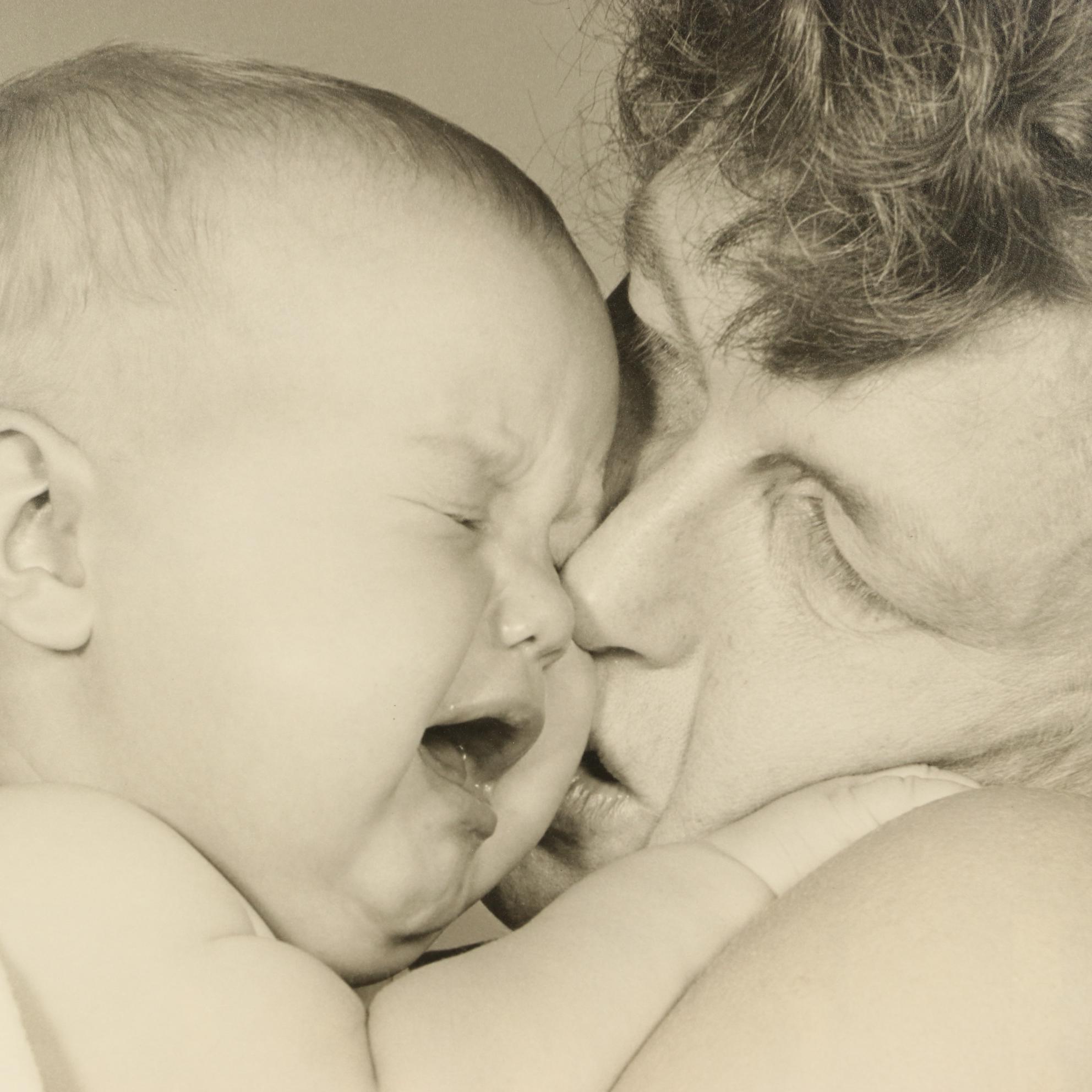 Grant Haist Silver Print Photograph "Mother and Child," Circa 1958
