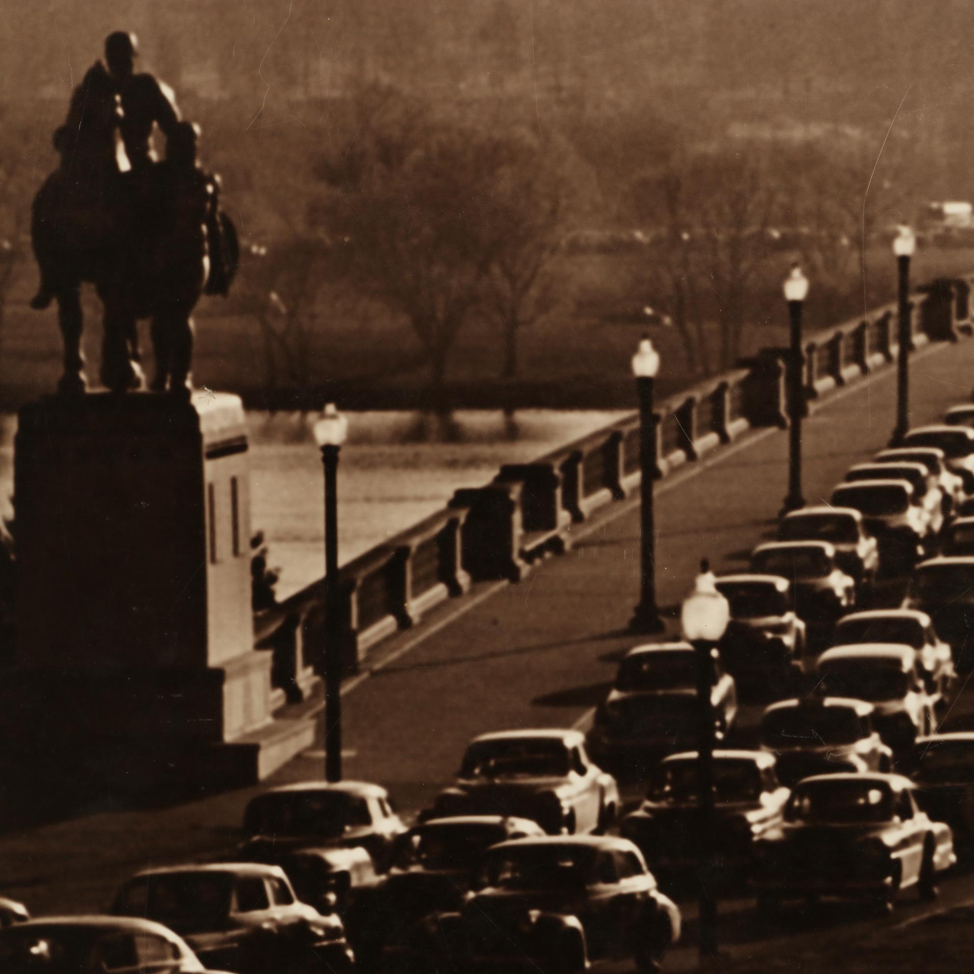 Grant Haist Silver Print Photograph "Over the Bridge"