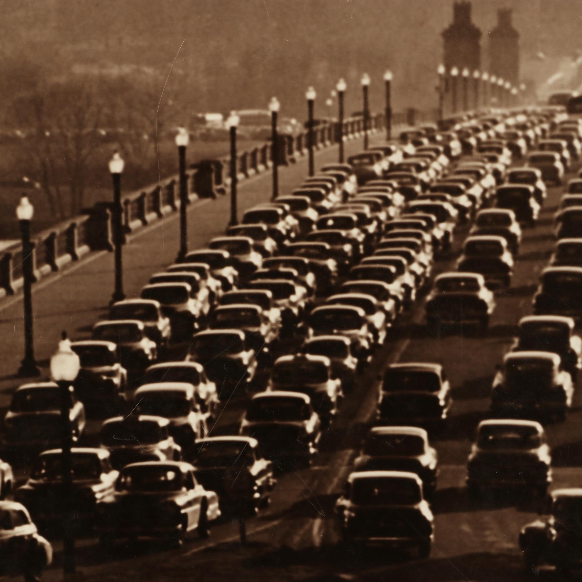 Grant Haist Silver Print Photograph "Over the Bridge"
