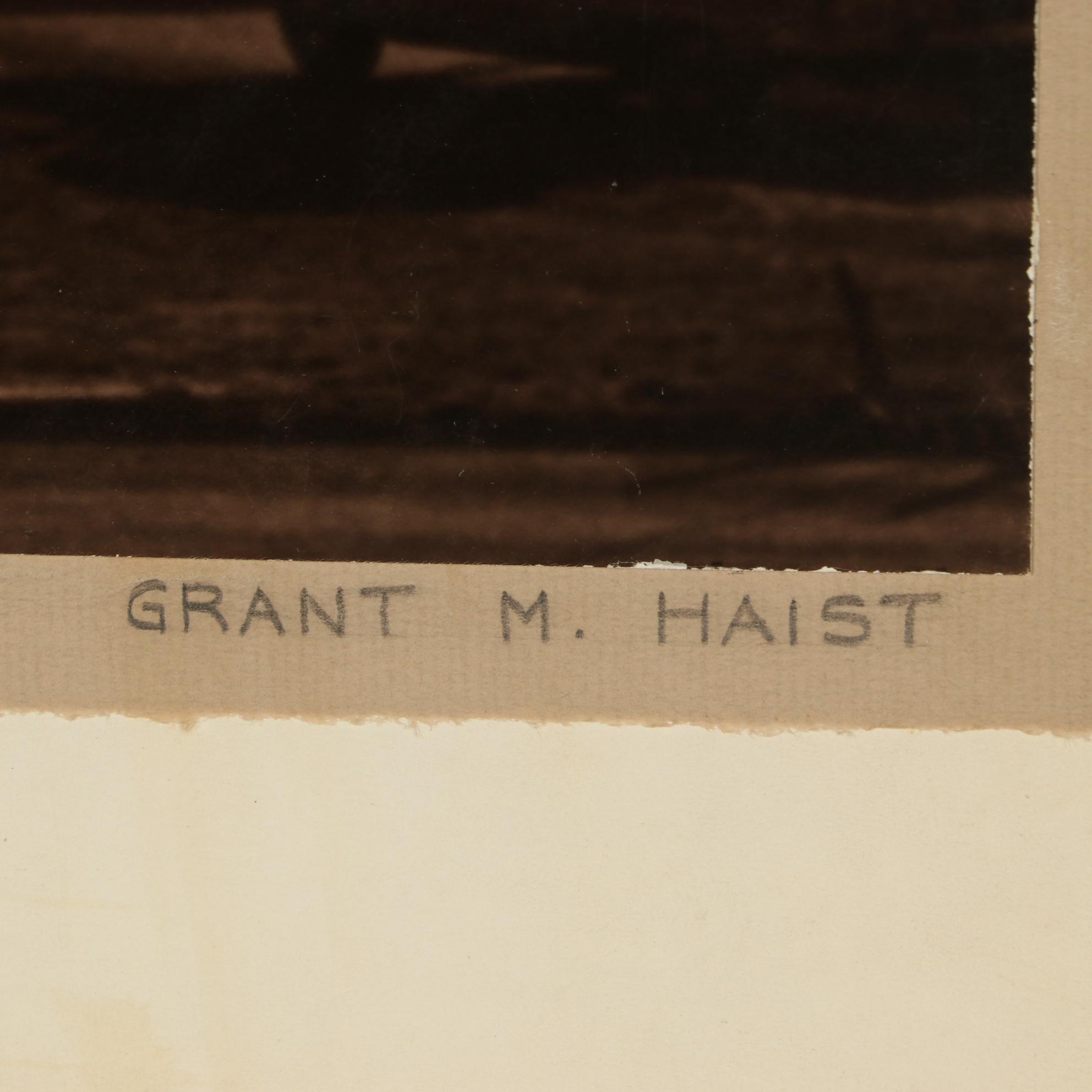 Grant Haist Silver Print Photograph "Over the Bridge"