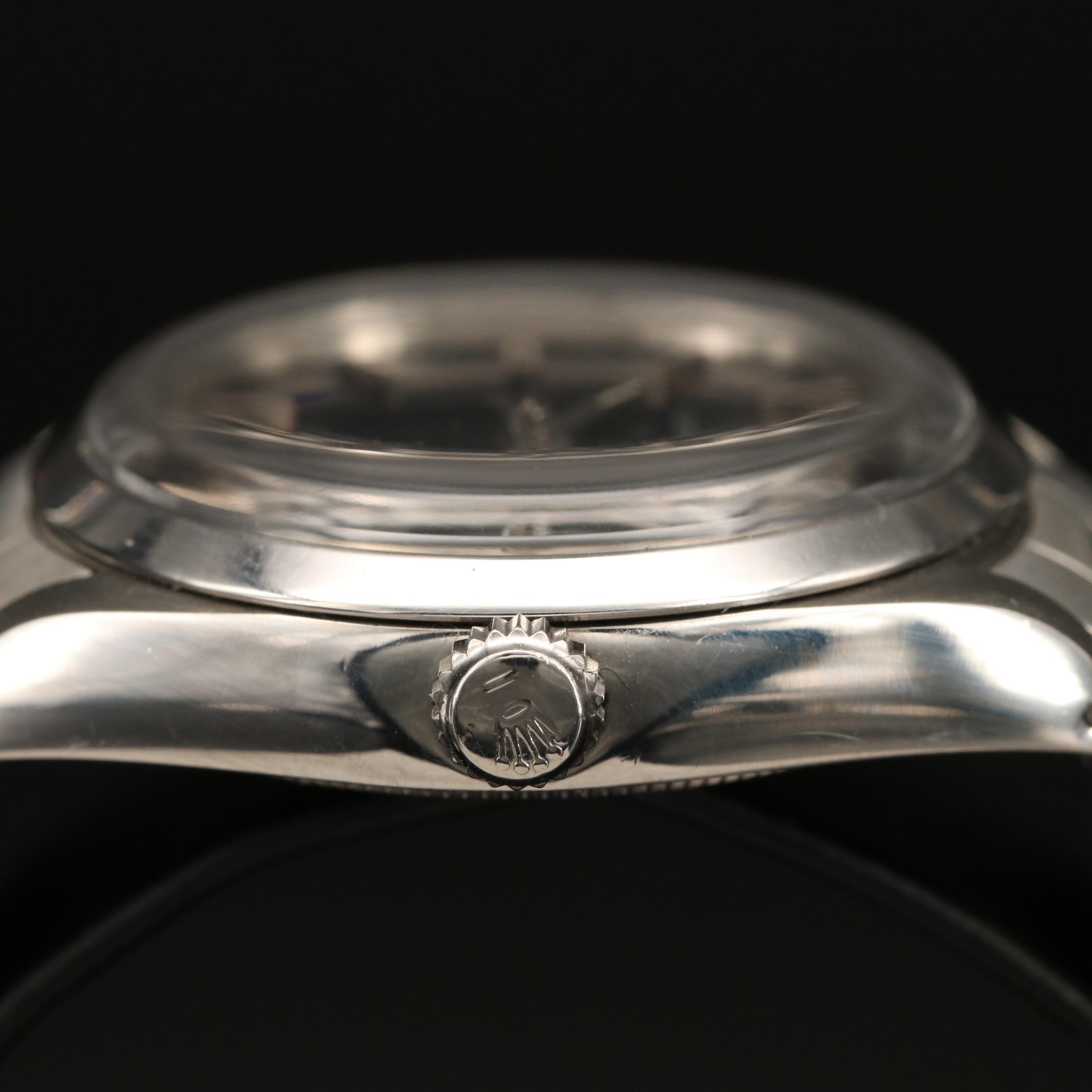 1988 Rolex Air - King Stainless Steel Watch