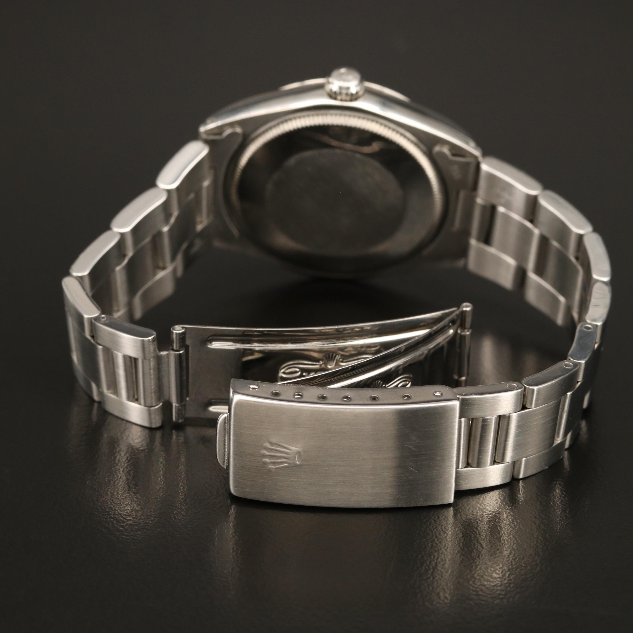 1988 Rolex Air - King Stainless Steel Watch