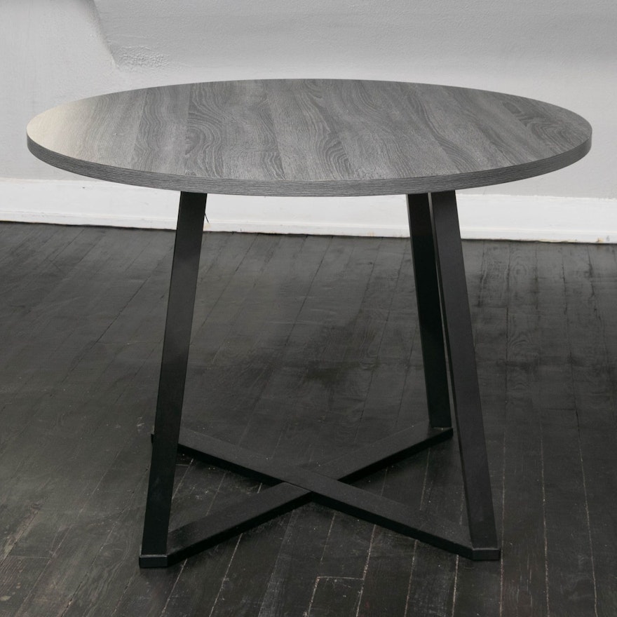 Ashley Furniture Modernist Style "Centiar" X-Base Breakfast Table