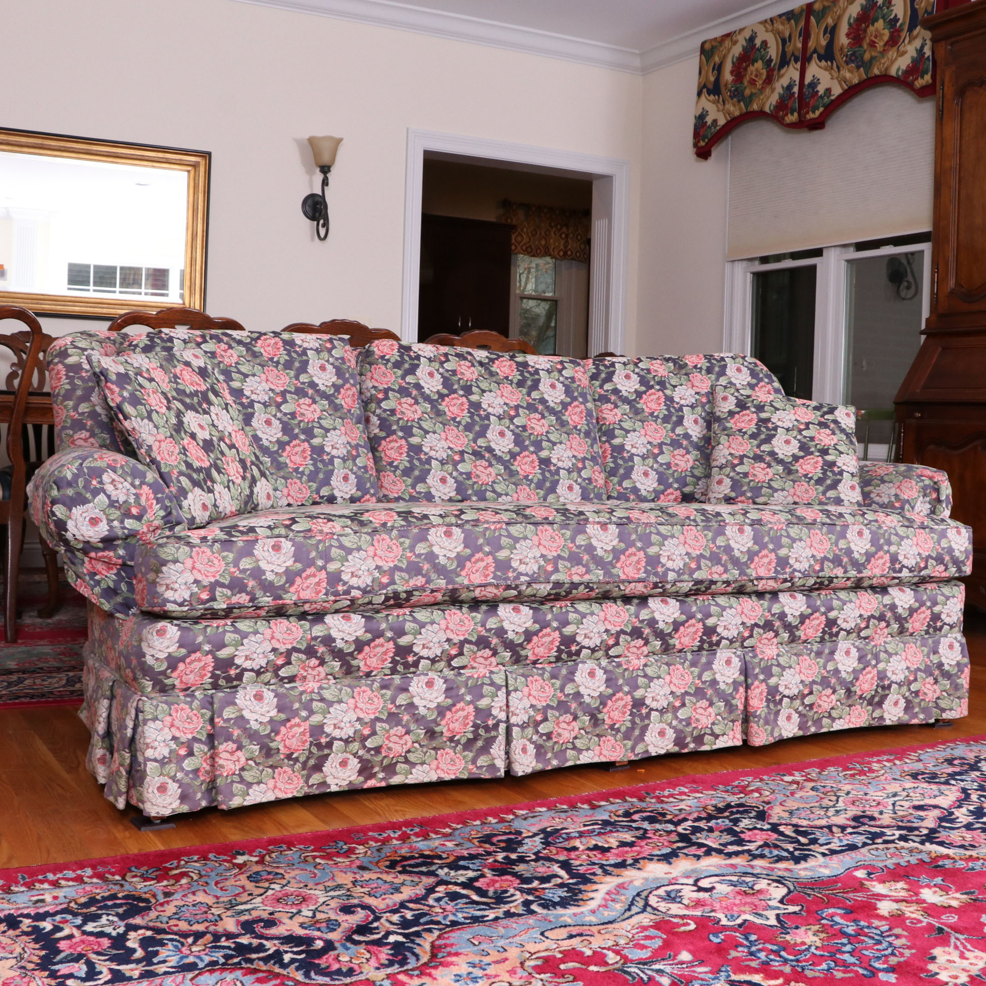 Henredon "Upholstery Collection" Floral Sofa, Late 20th Century