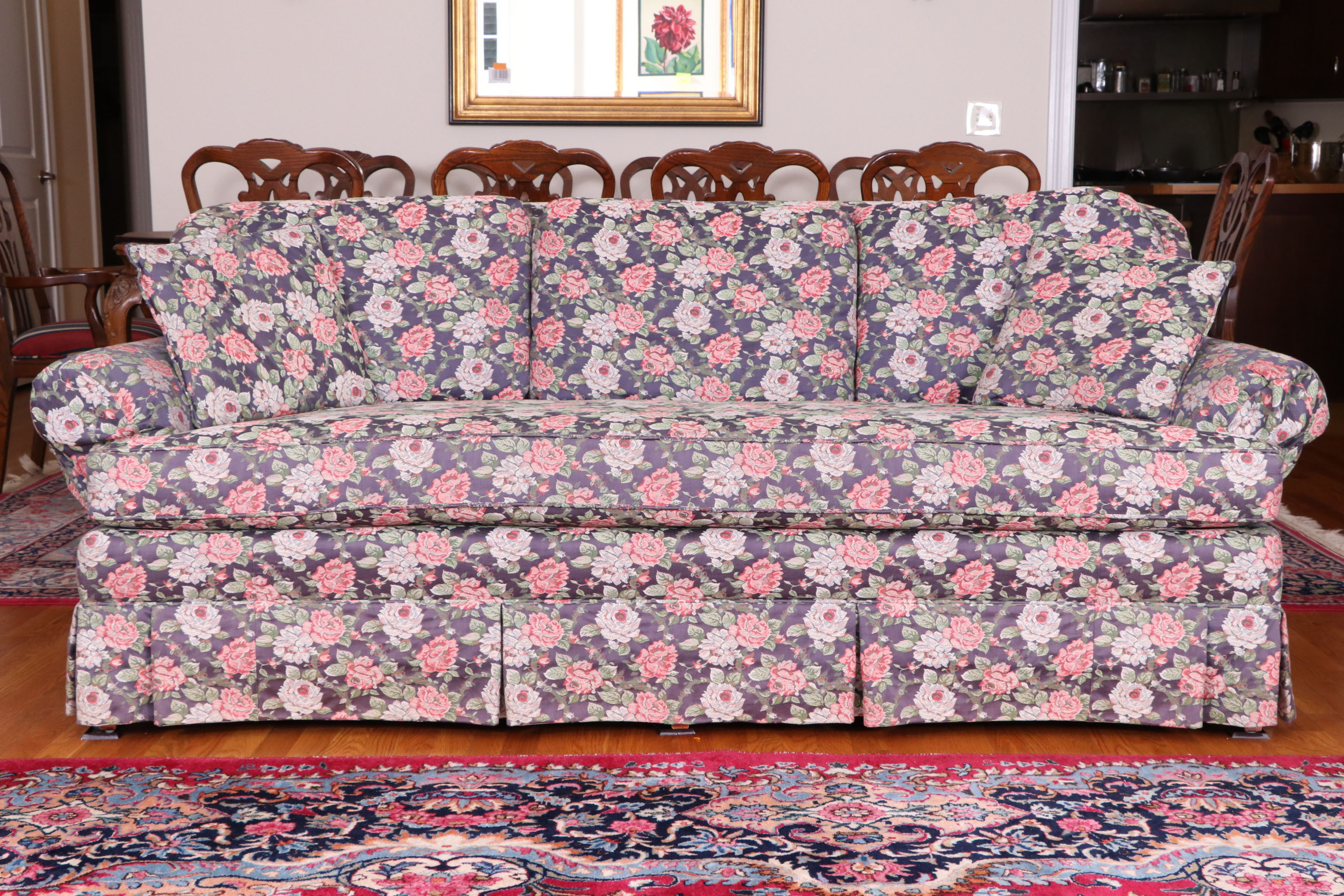 Henredon "Upholstery Collection" Floral Sofa, Late 20th Century