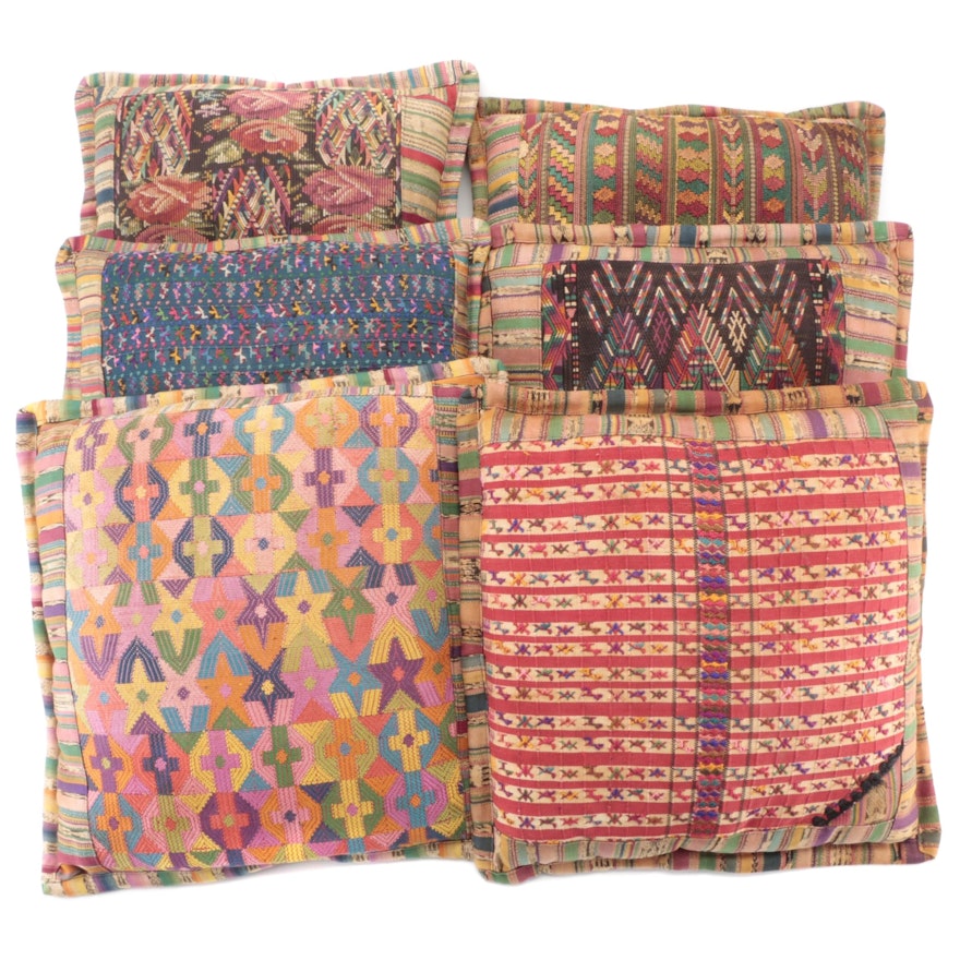 Handwoven Guatemalan Throw Pillows