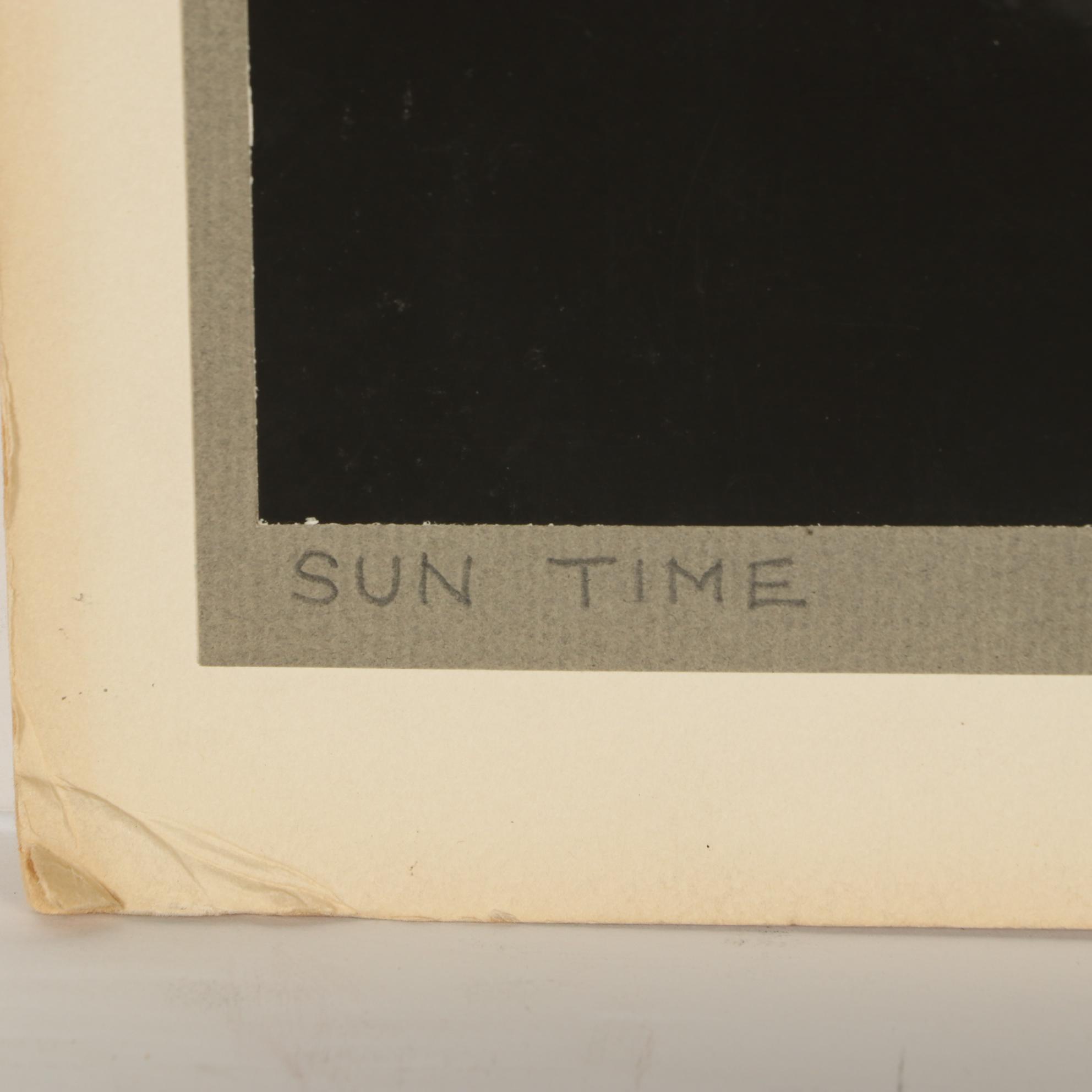Grant Haist Silver Print Photographs "Lucky's Easter Bonnet" and "Sun Time"