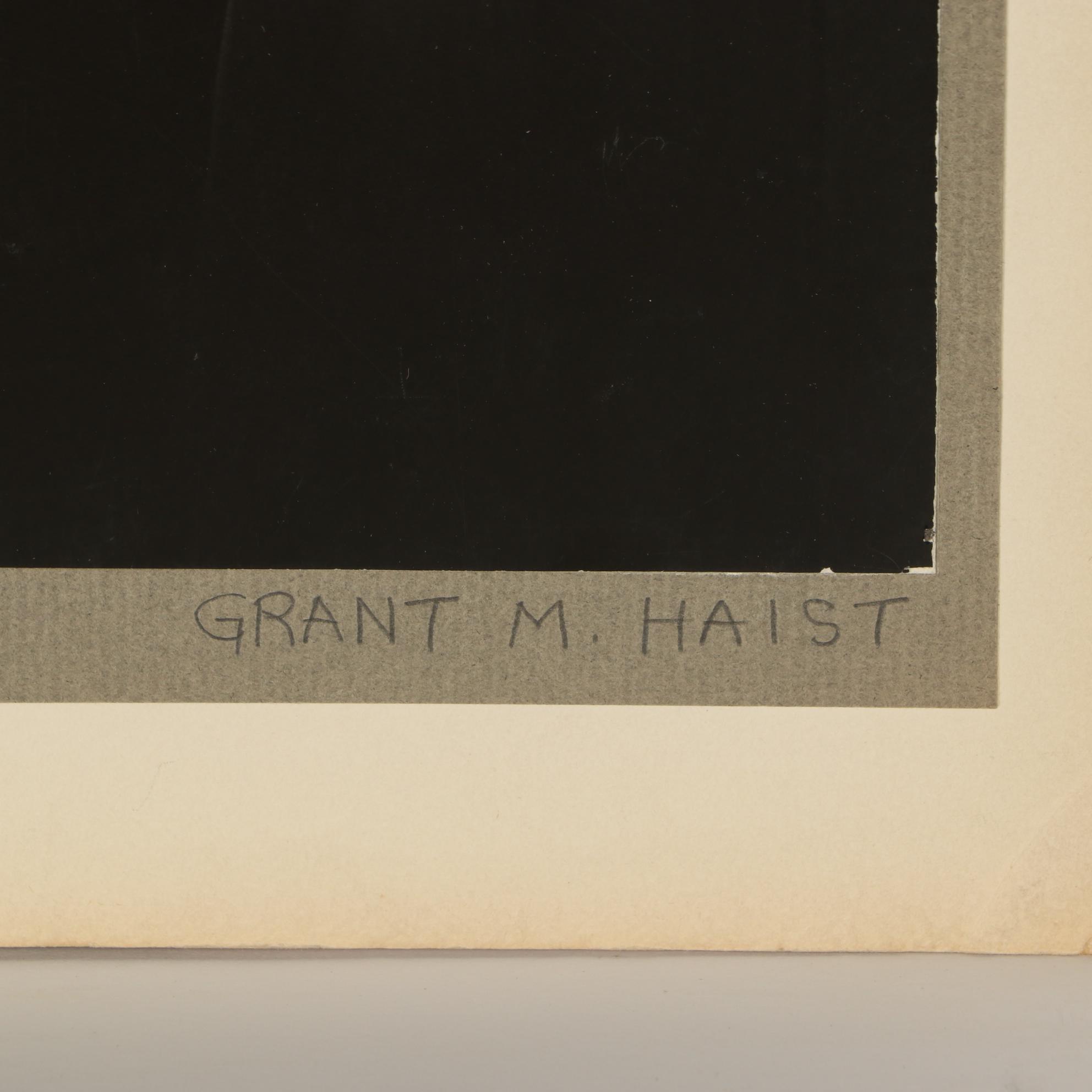 Grant Haist Silver Print Photographs "Lucky's Easter Bonnet" and "Sun Time"