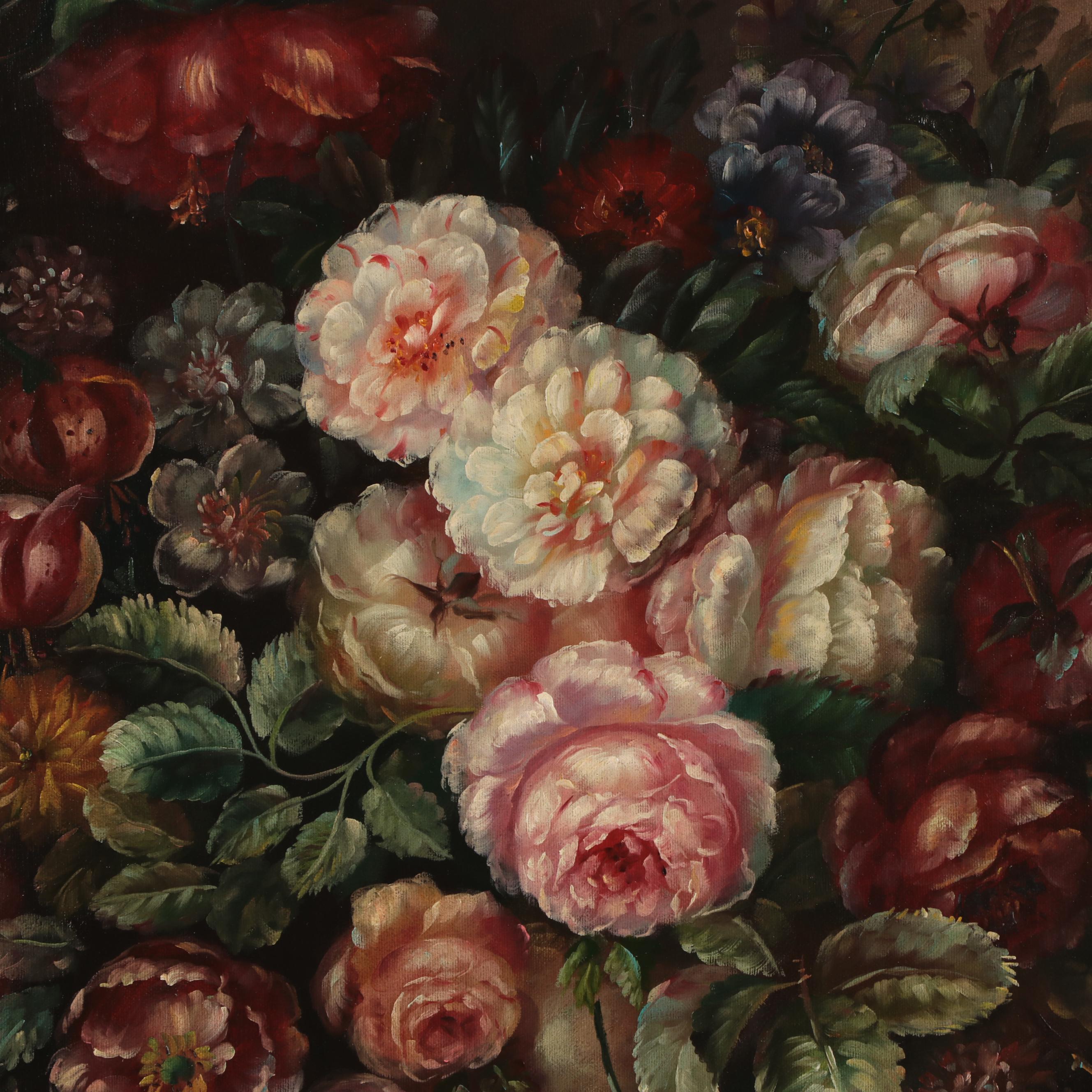 Mark Thomas Still Life Oil Painting, Circa 2000