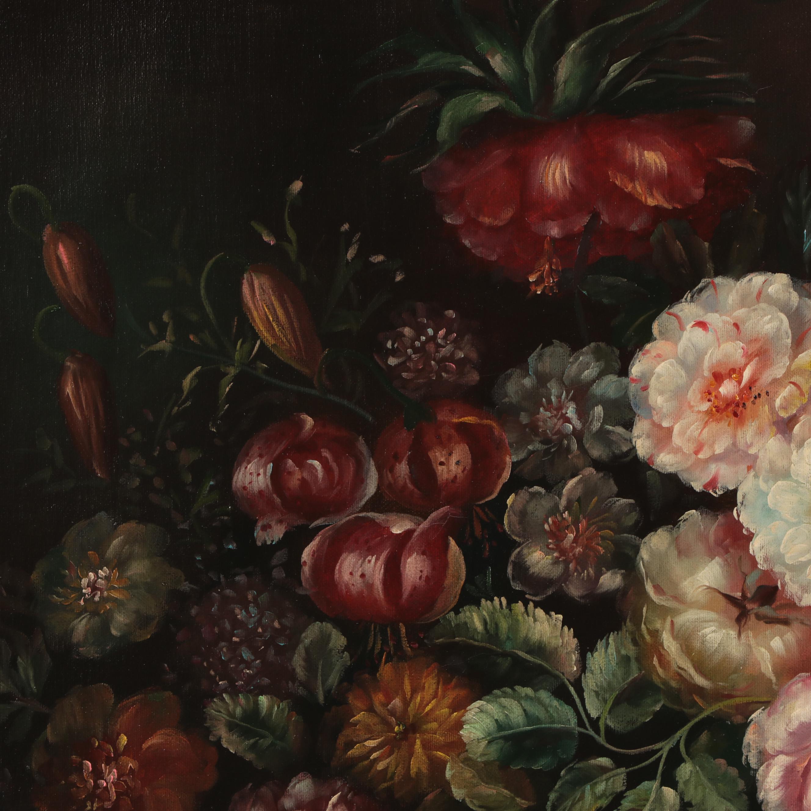 Mark Thomas Still Life Oil Painting, Circa 2000