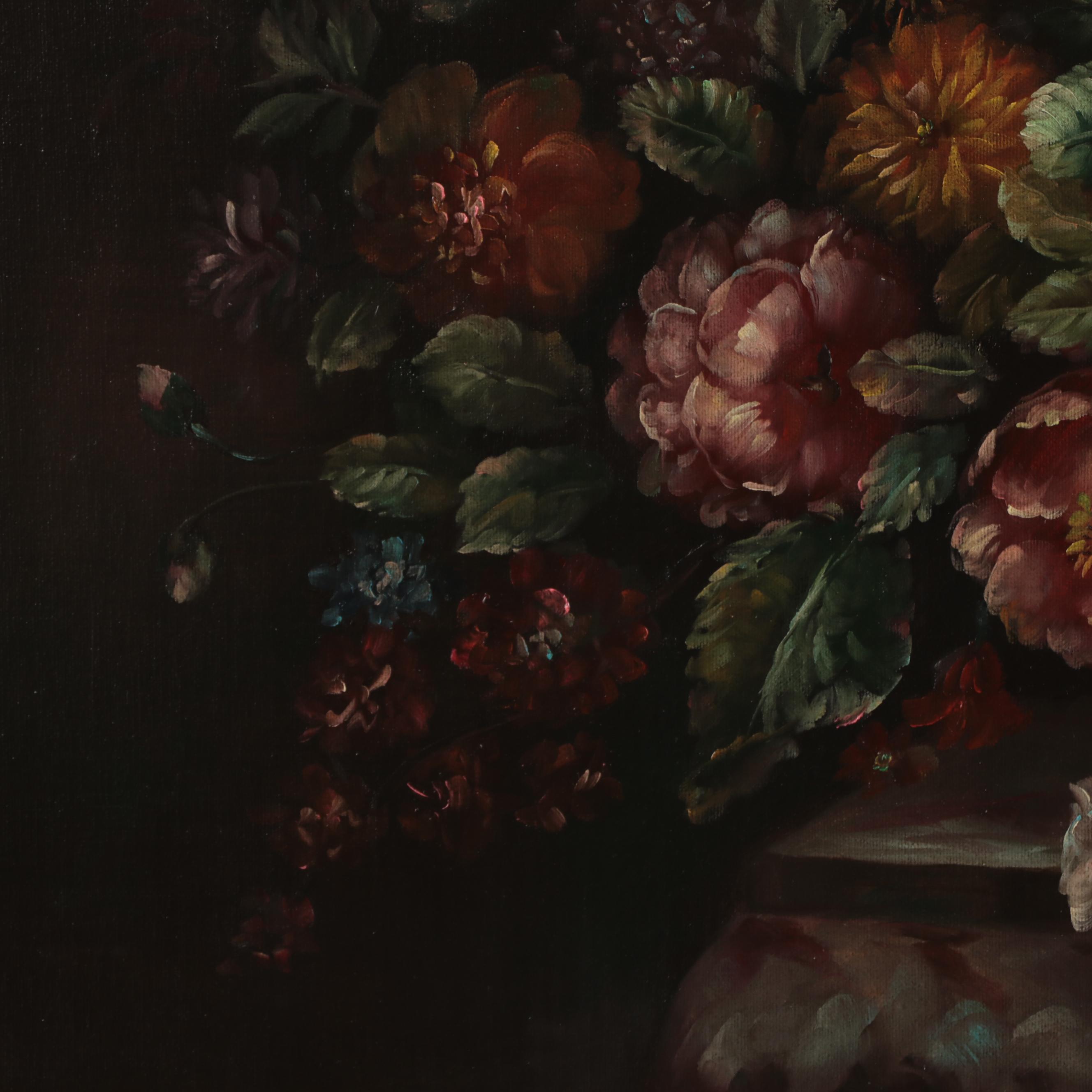 Mark Thomas Still Life Oil Painting, Circa 2000