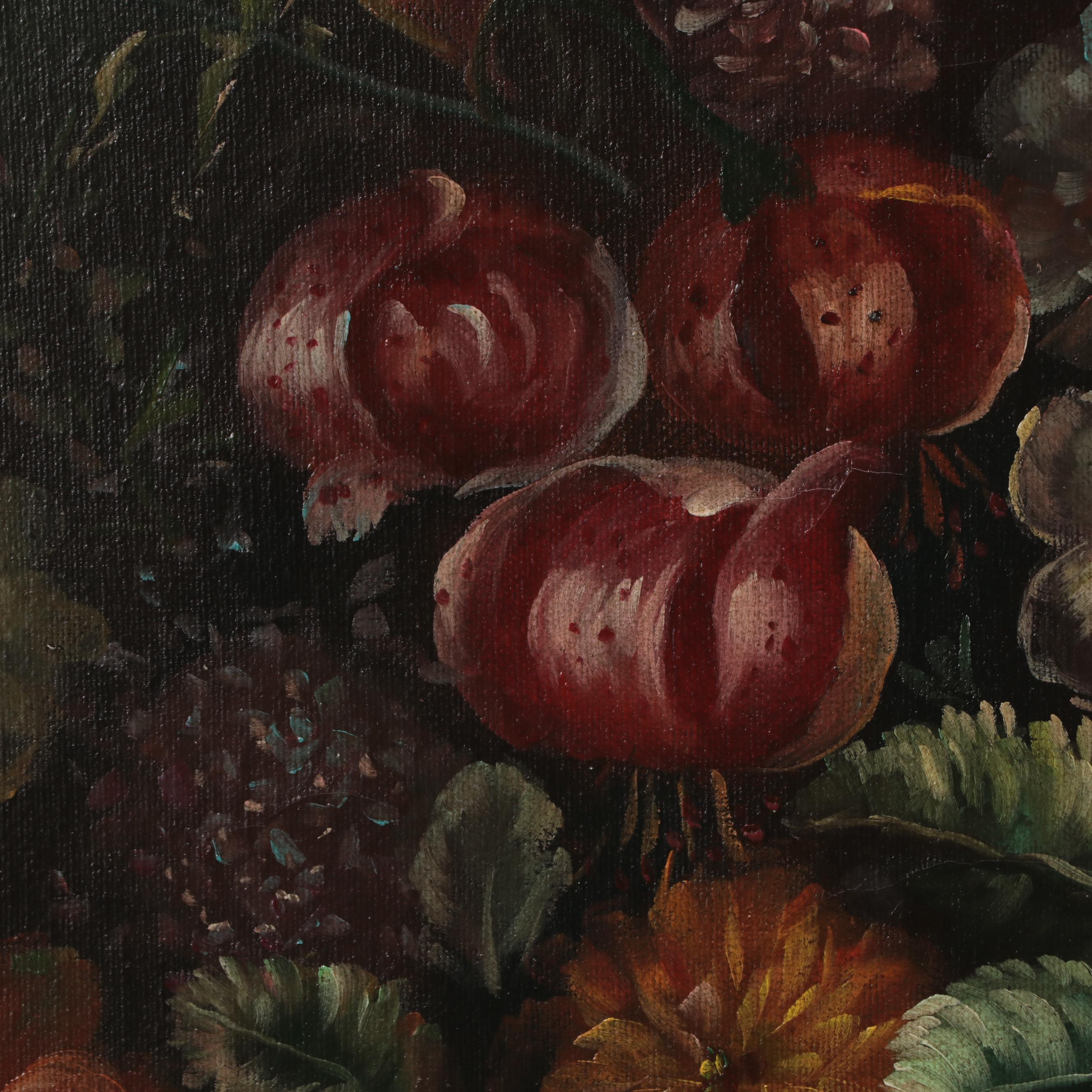 Mark Thomas Still Life Oil Painting, Circa 2000