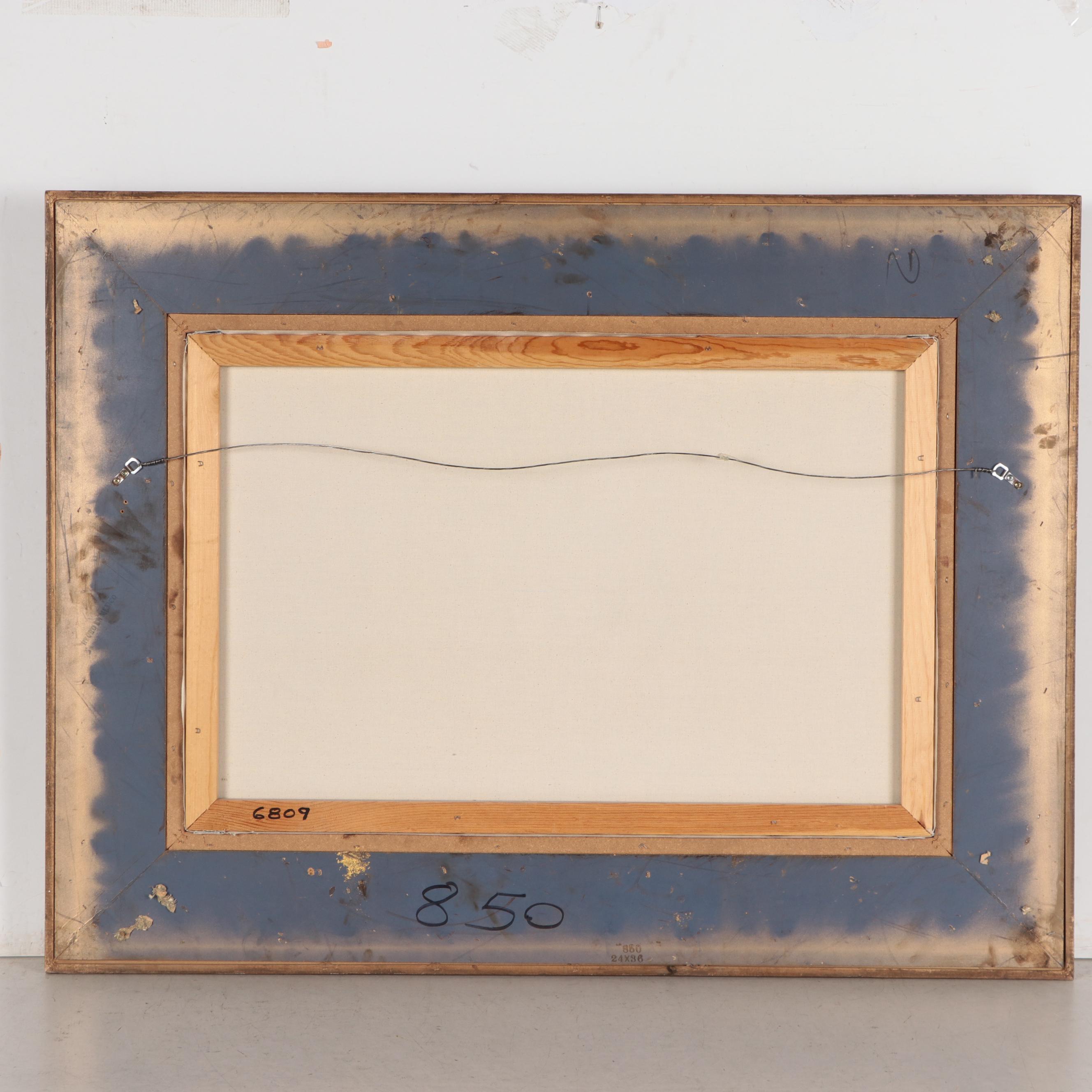 Mark Thomas Still Life Oil Painting, Circa 2000