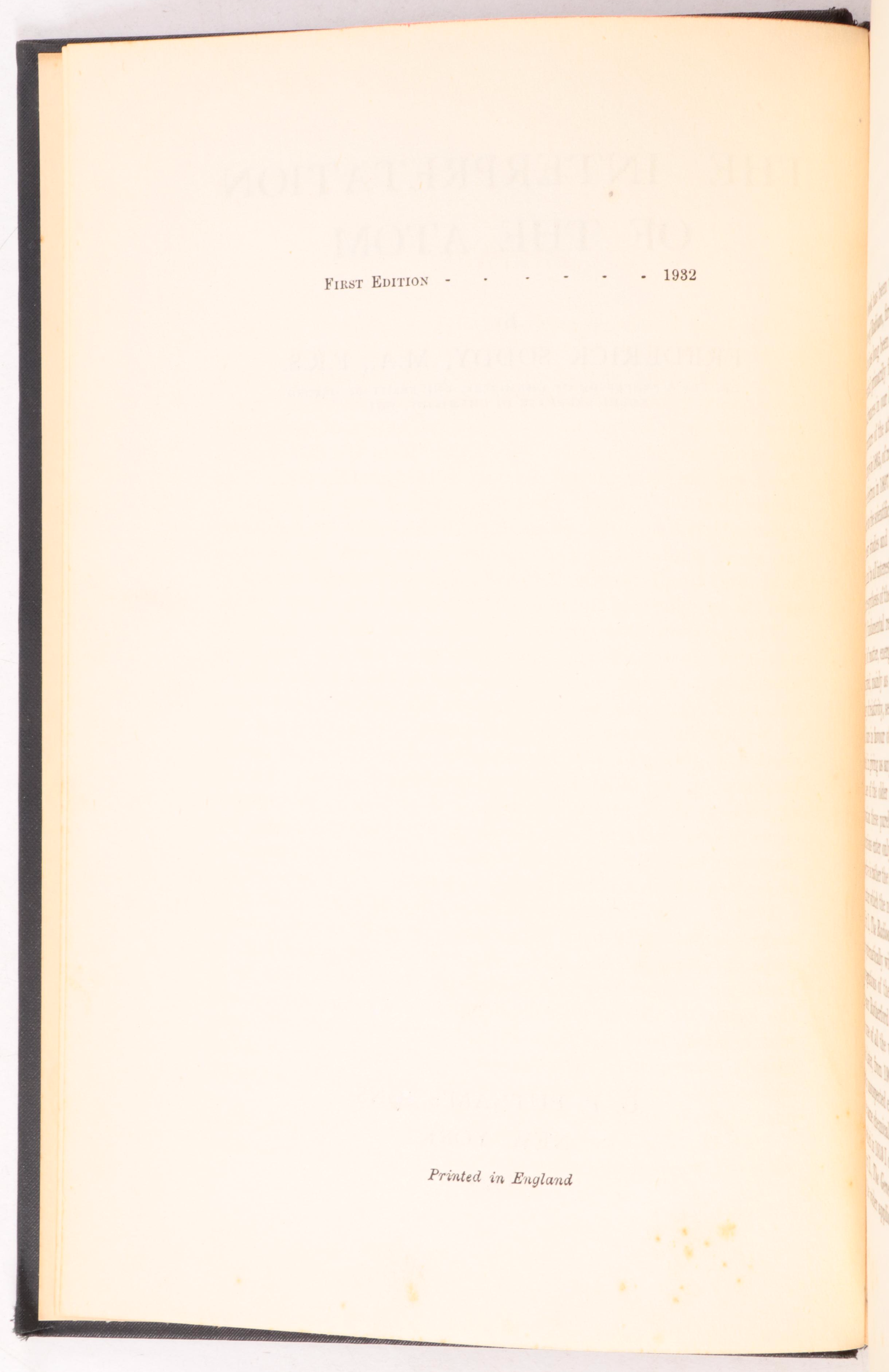 First Edition "The World as I See It" by Albert Einstein and More