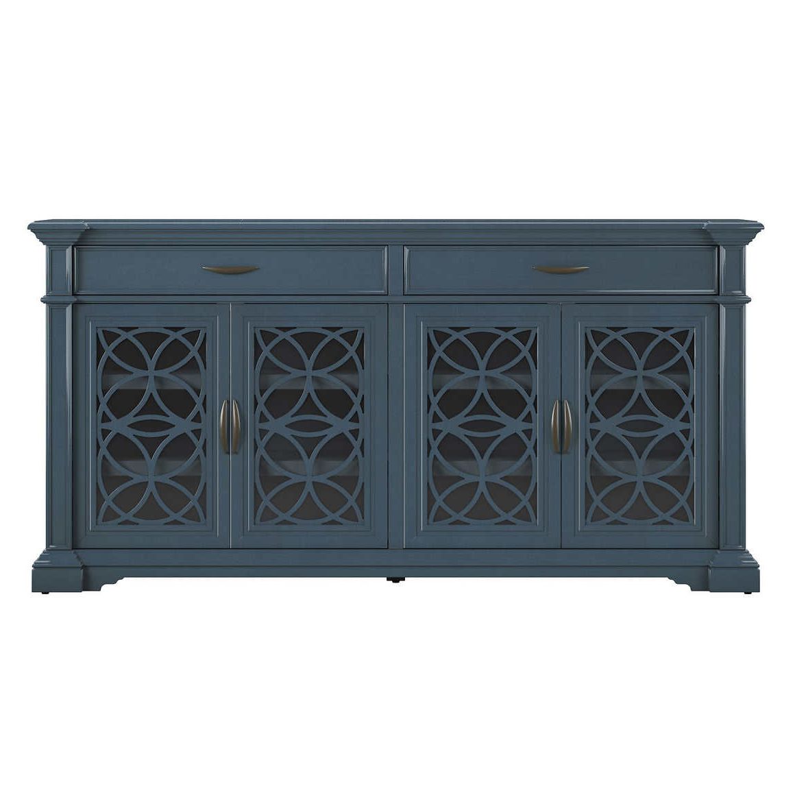 Tresanti "Luna" 74" Accent Blue Media Console