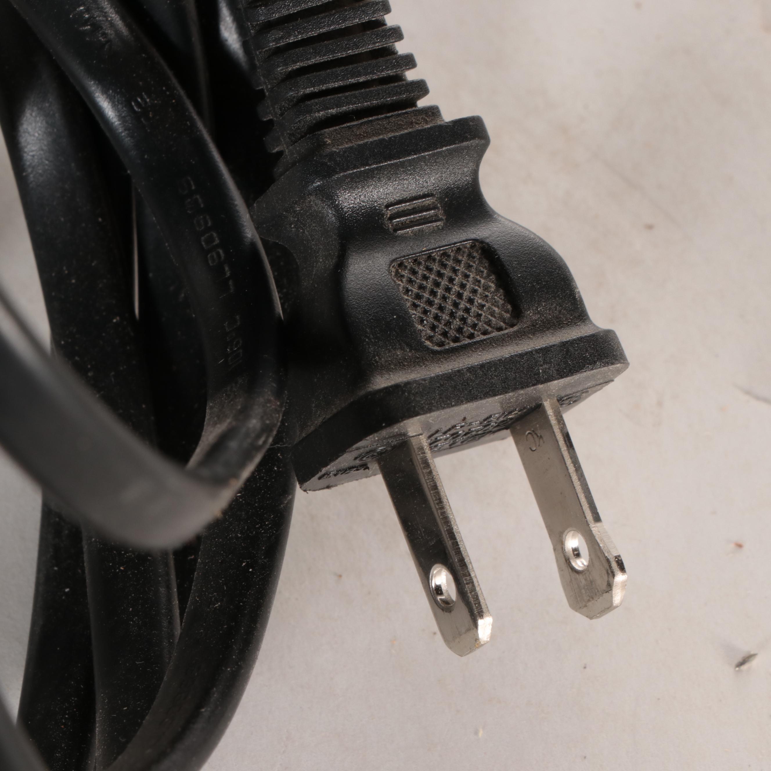 Onkyo AV Receiver and JL Audio Speaker in Cabinet, ca. 2004