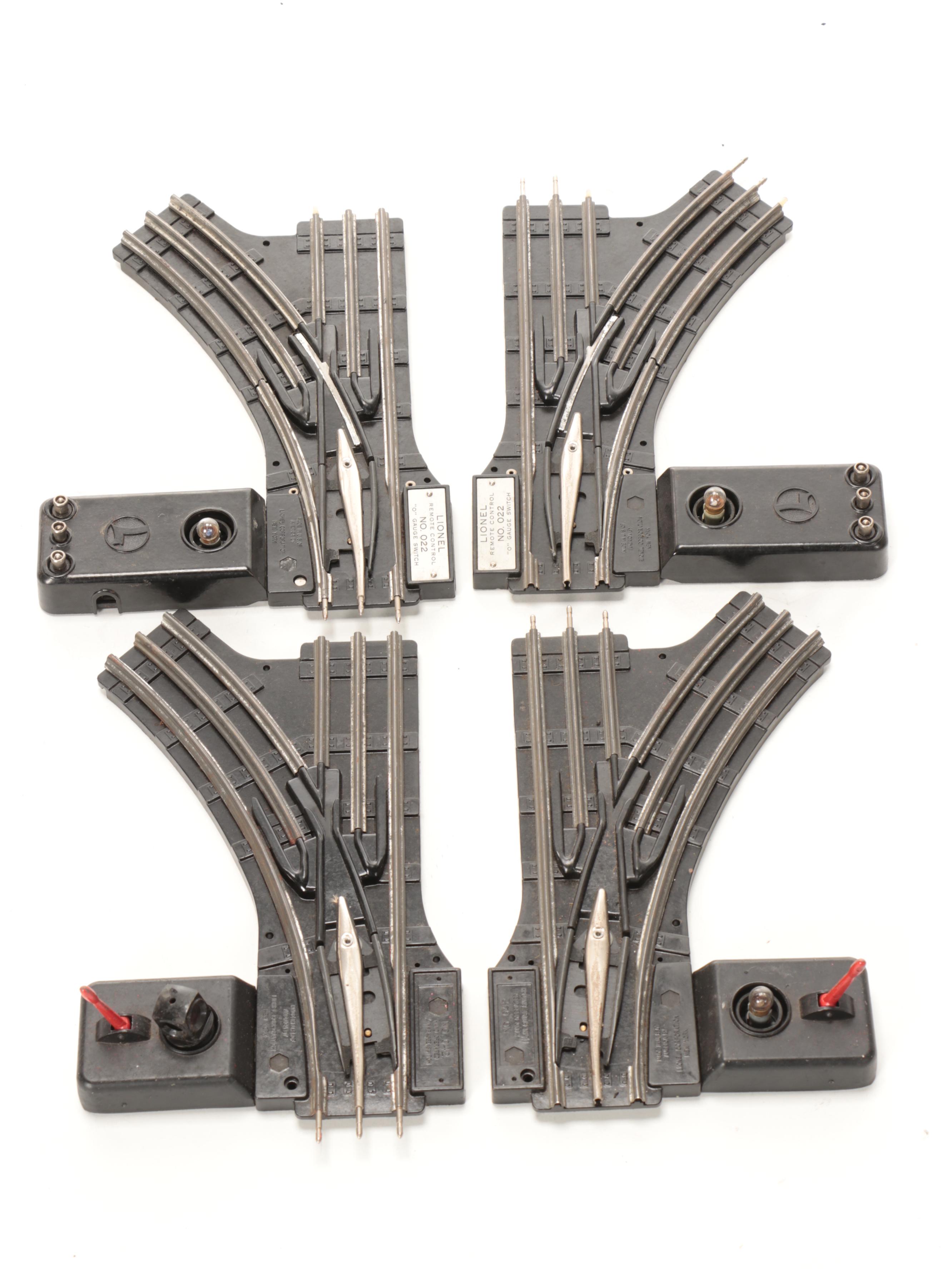 Lionel "O" Gauge Model RR Steam Locomotive, Freight Cars, Accessories, 1950s