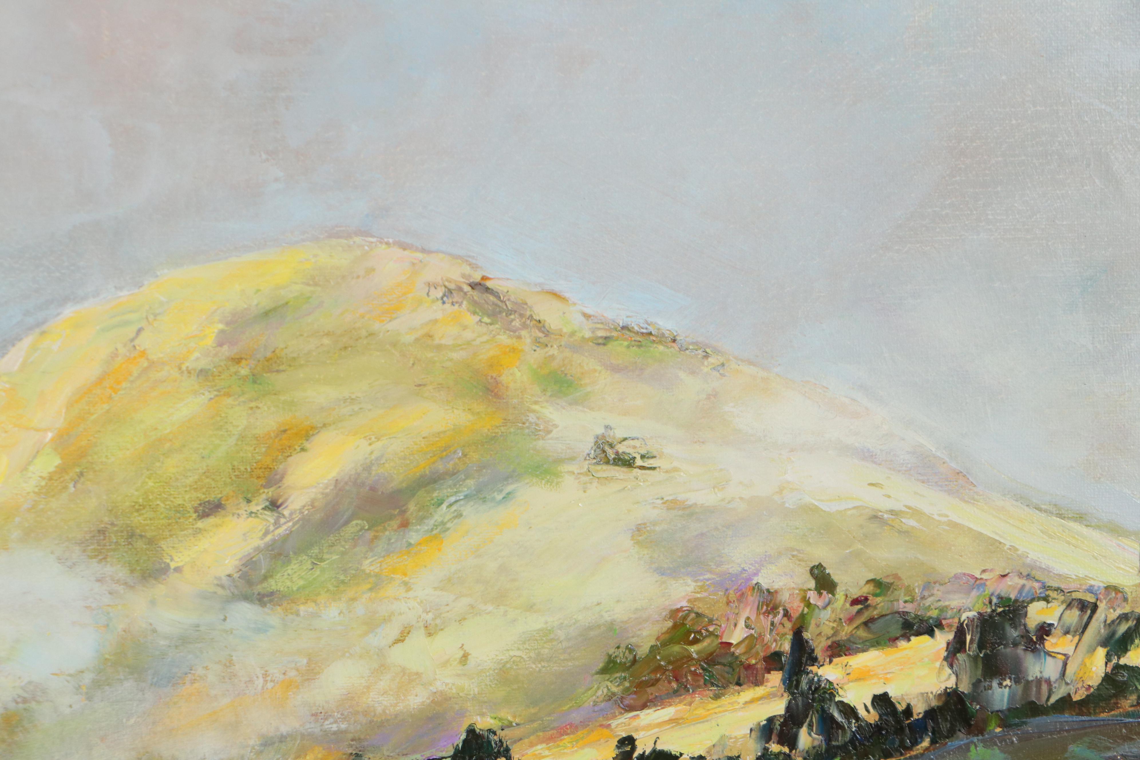 Hiroshi Tagami Landscape Oil Painting "Waimea," 1999