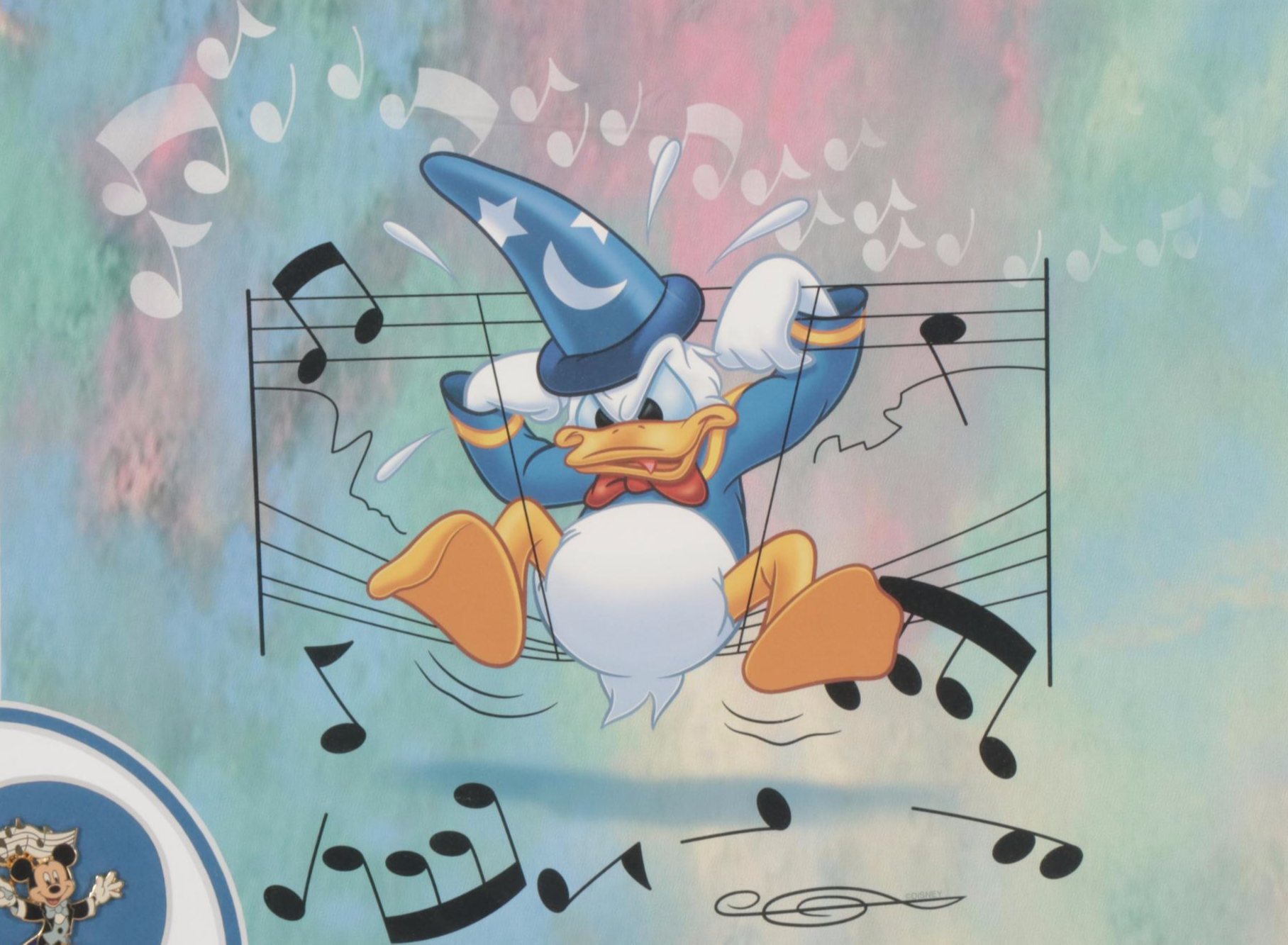 Disney Design Group Offset Lithograph "Mickey's Philharmagic," 2003