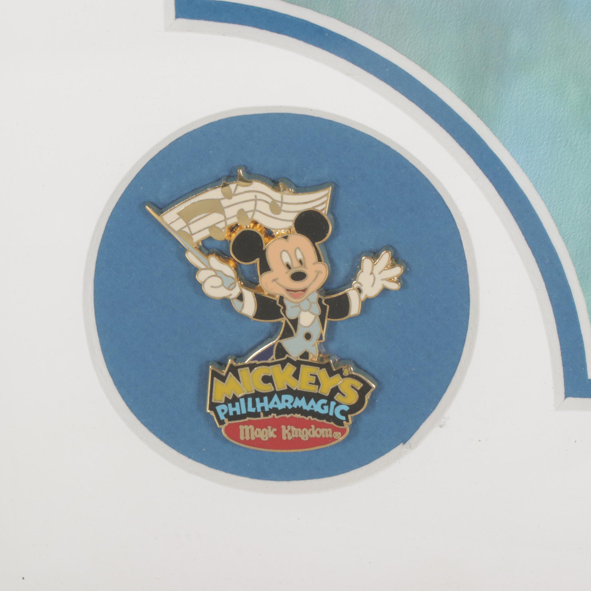 Disney Design Group Offset Lithograph "Mickey's Philharmagic," 2003