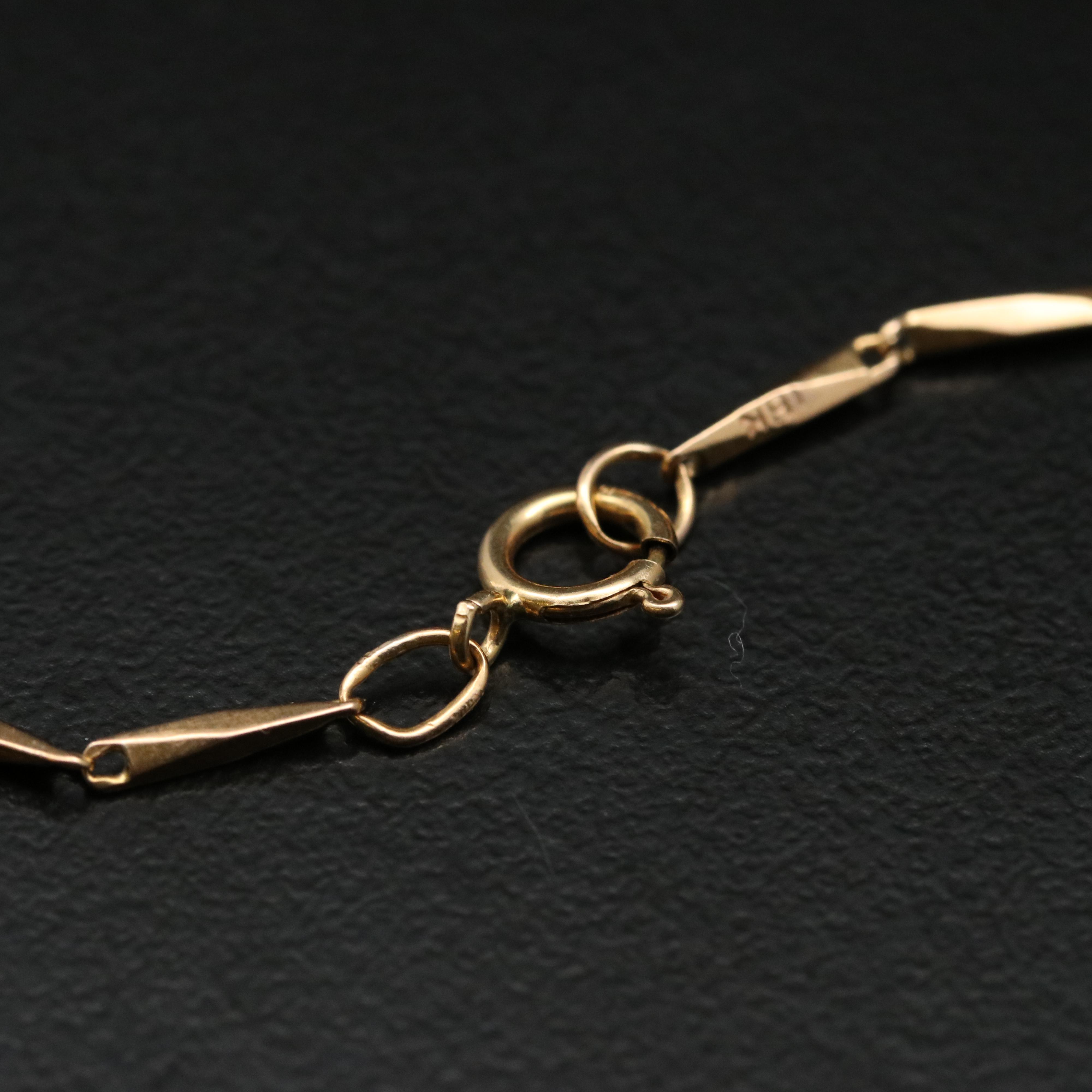 18K Baht Style Chain Necklace