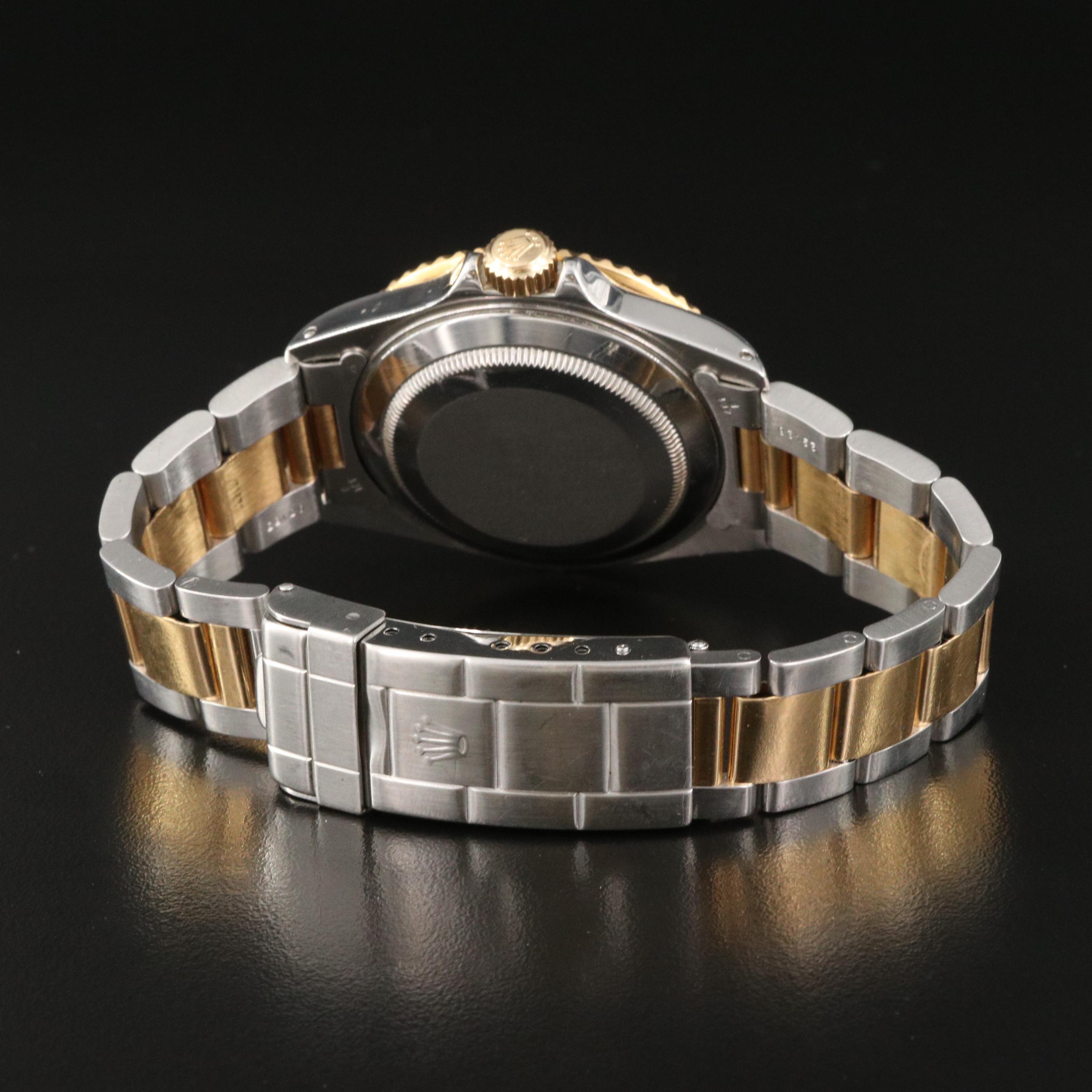 1991 Rolex Submariner Date 18K and Stainless Steel Watch