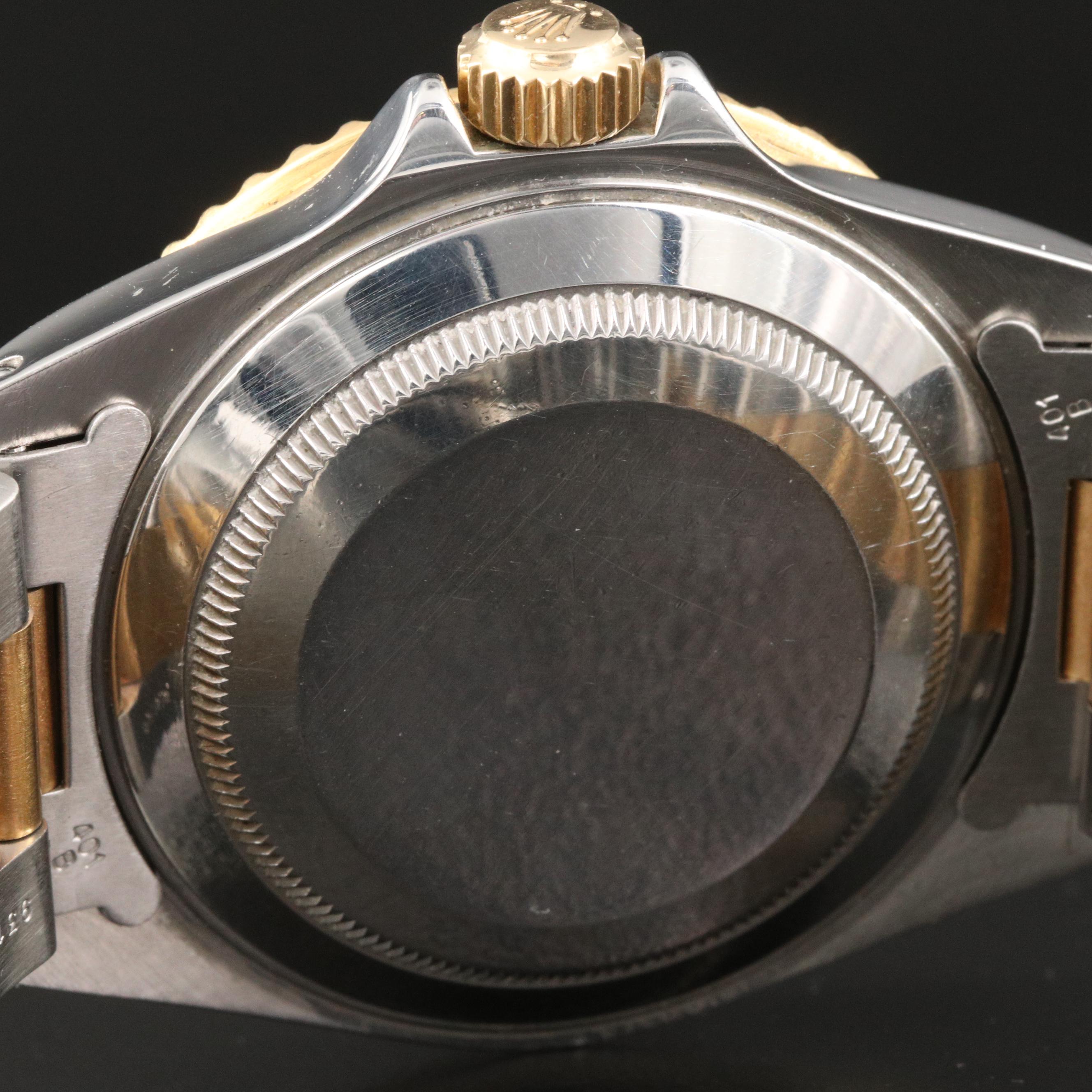 1991 Rolex Submariner Date 18K and Stainless Steel Watch