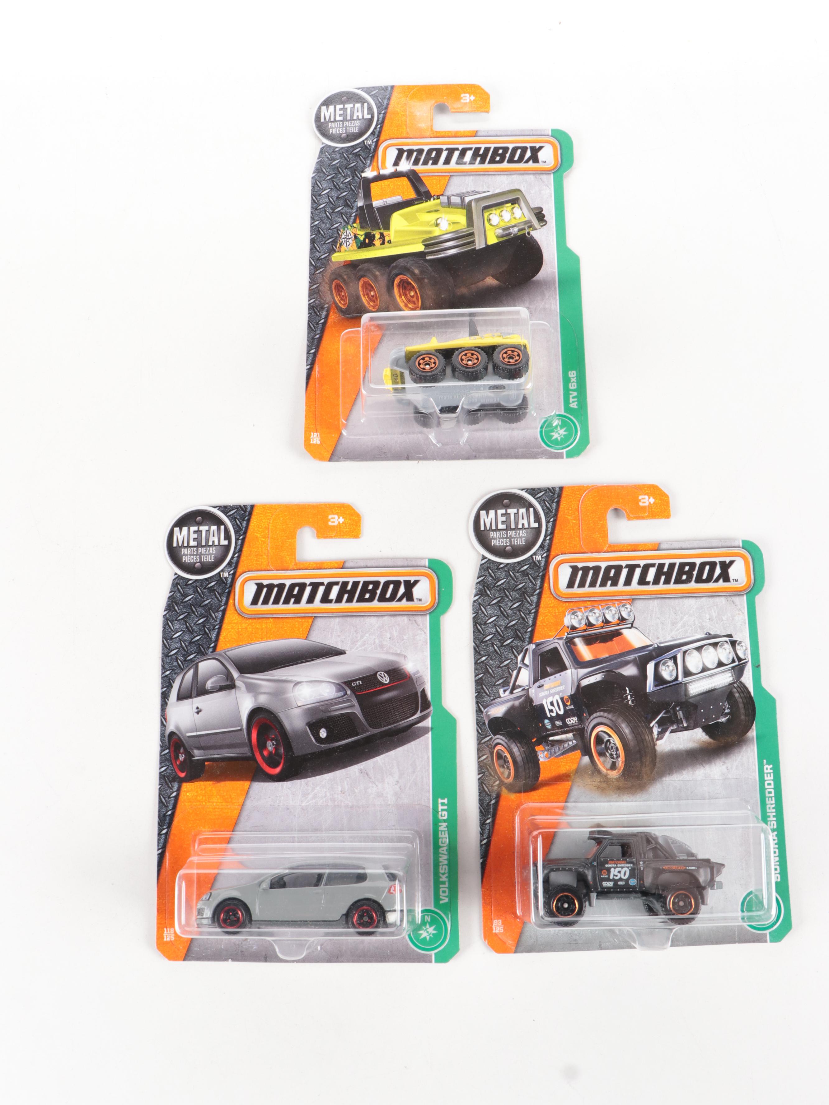 Mattel "Hot Wheels" & "Matchbox" Cars, "Hot Wheels" Lunch Box, Storage Case