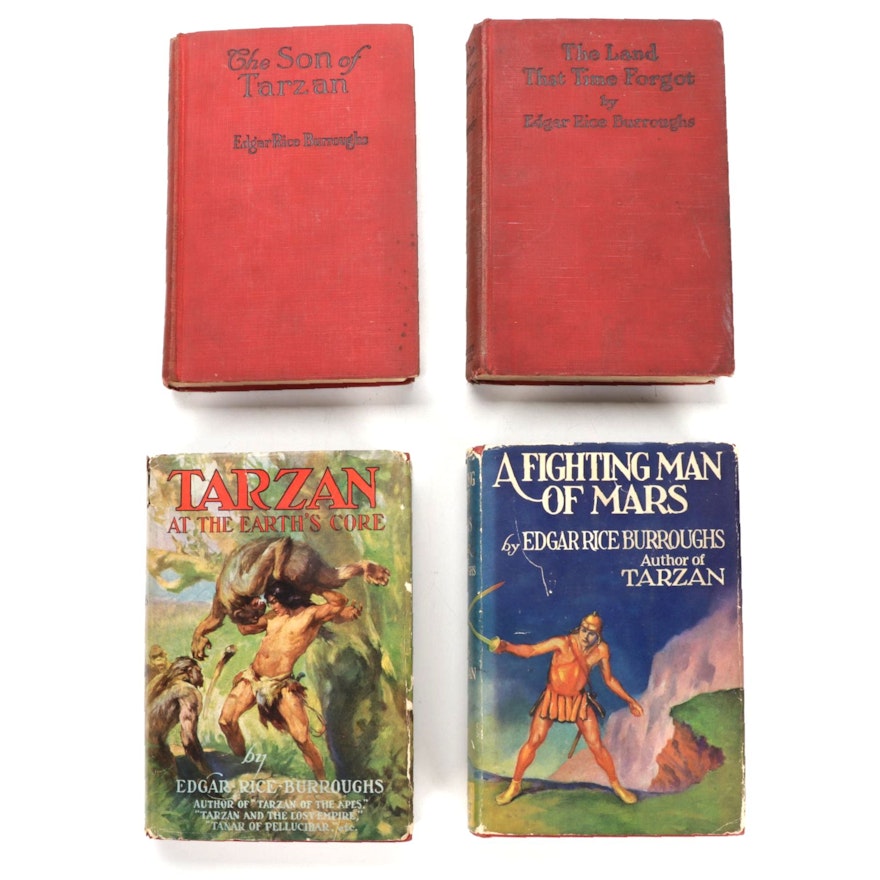 "The Son of Tarzan" and Other Books by Edgar Rice Burroughs