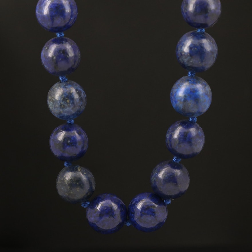 Lapis Lazuli Beaded Necklace