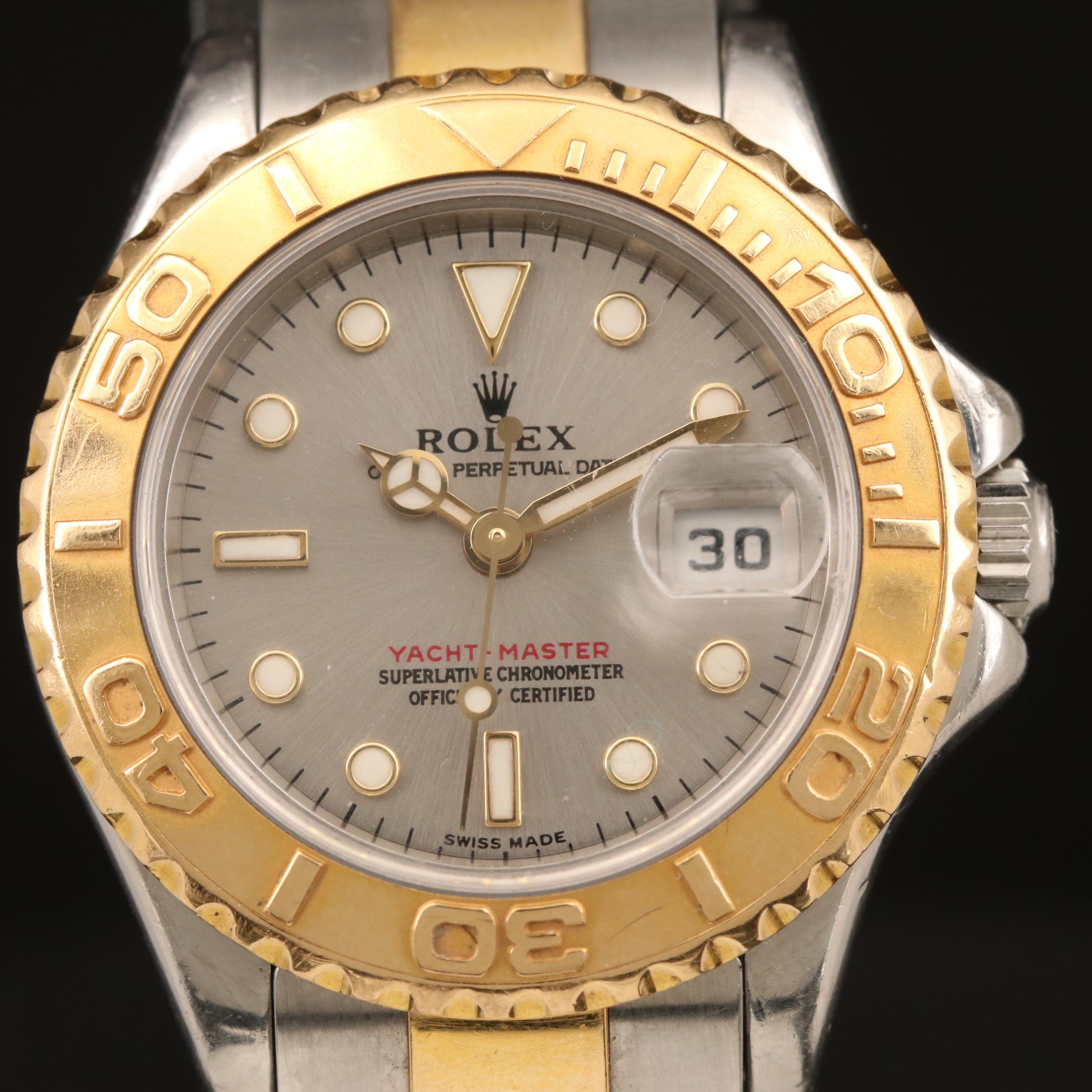 2007 Rolex Yacht Master 18K and Stainless Steel Watch