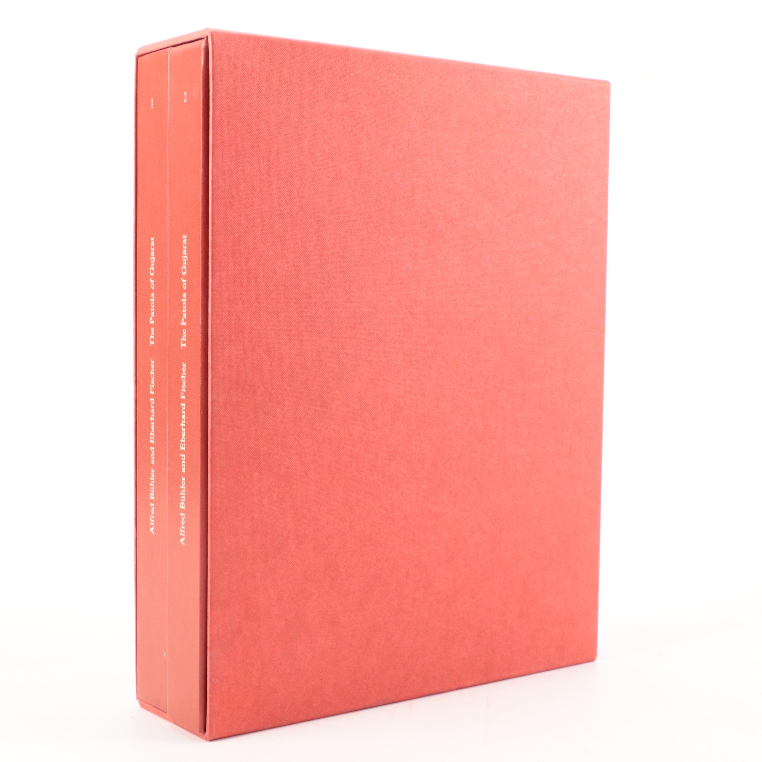 "The Patola of Gujarat" by A. Bühler and E. Fischer Two-Volume Box Set, 1979