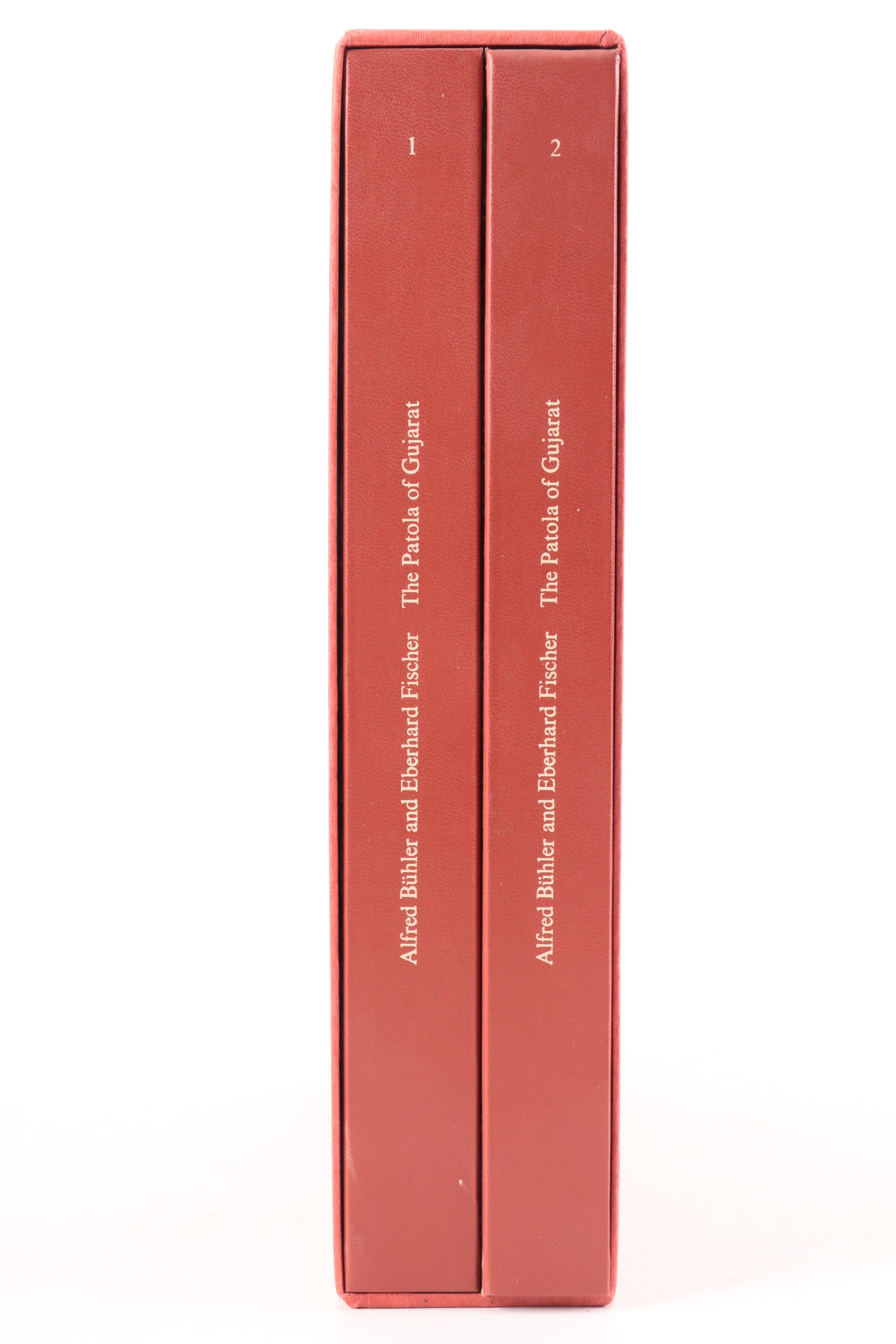 "The Patola of Gujarat" by A. Bühler and E. Fischer Two-Volume Box Set, 1979